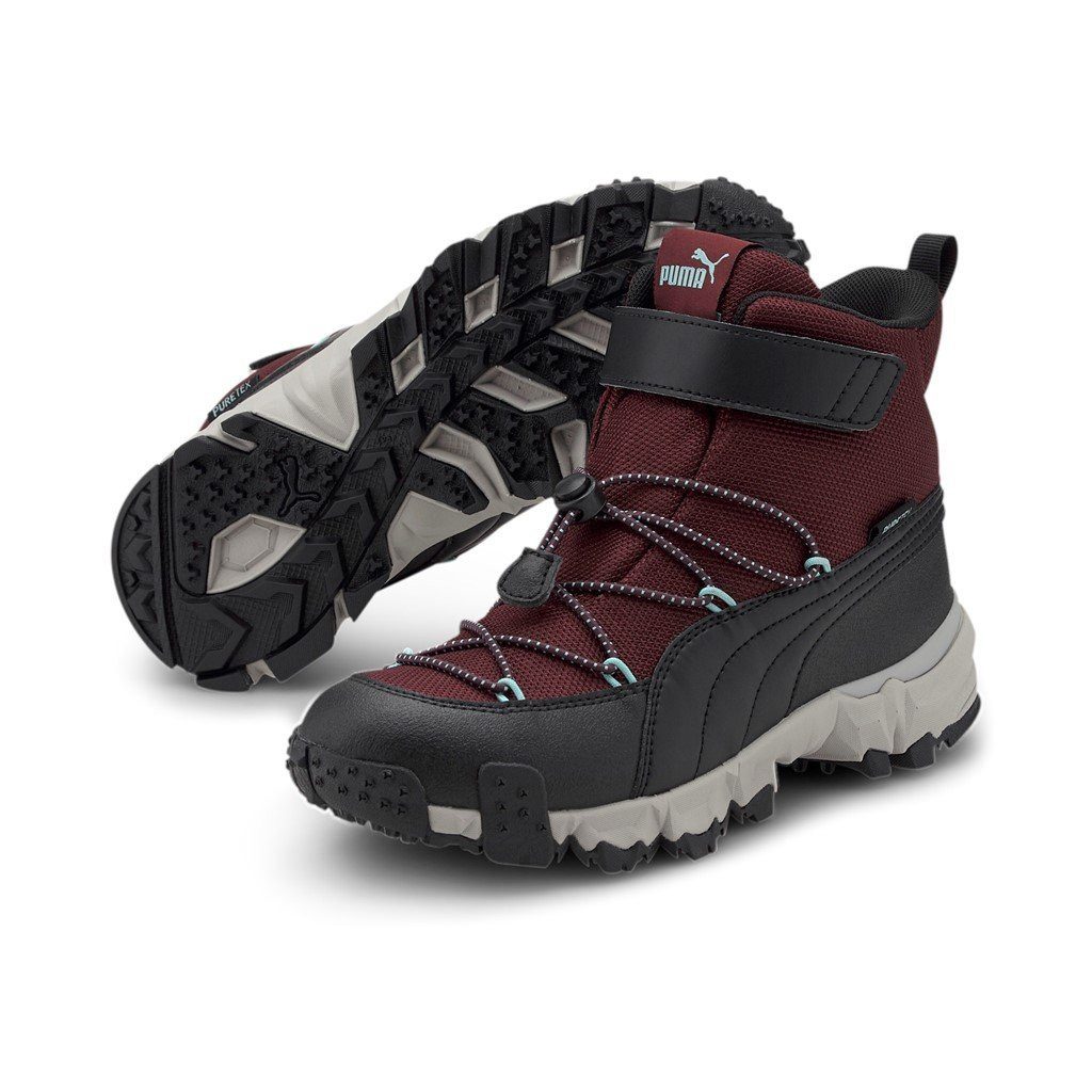 PUMA Maka Puretex V (wasserdicht) rot Winterschuhe Kinder Sneaker
