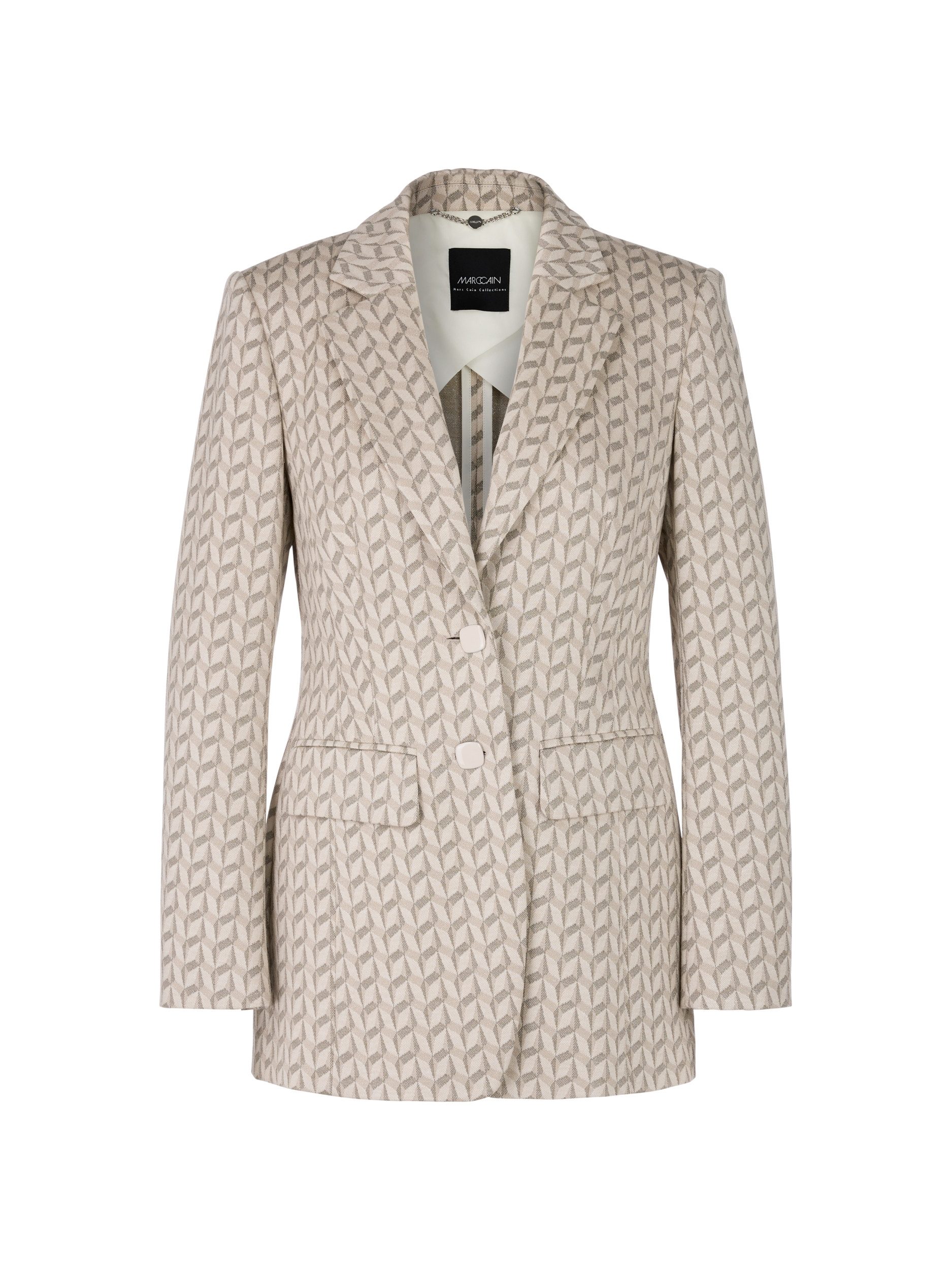 Jackenblazer Jersey-Jacquard Blazer - Slim Fit