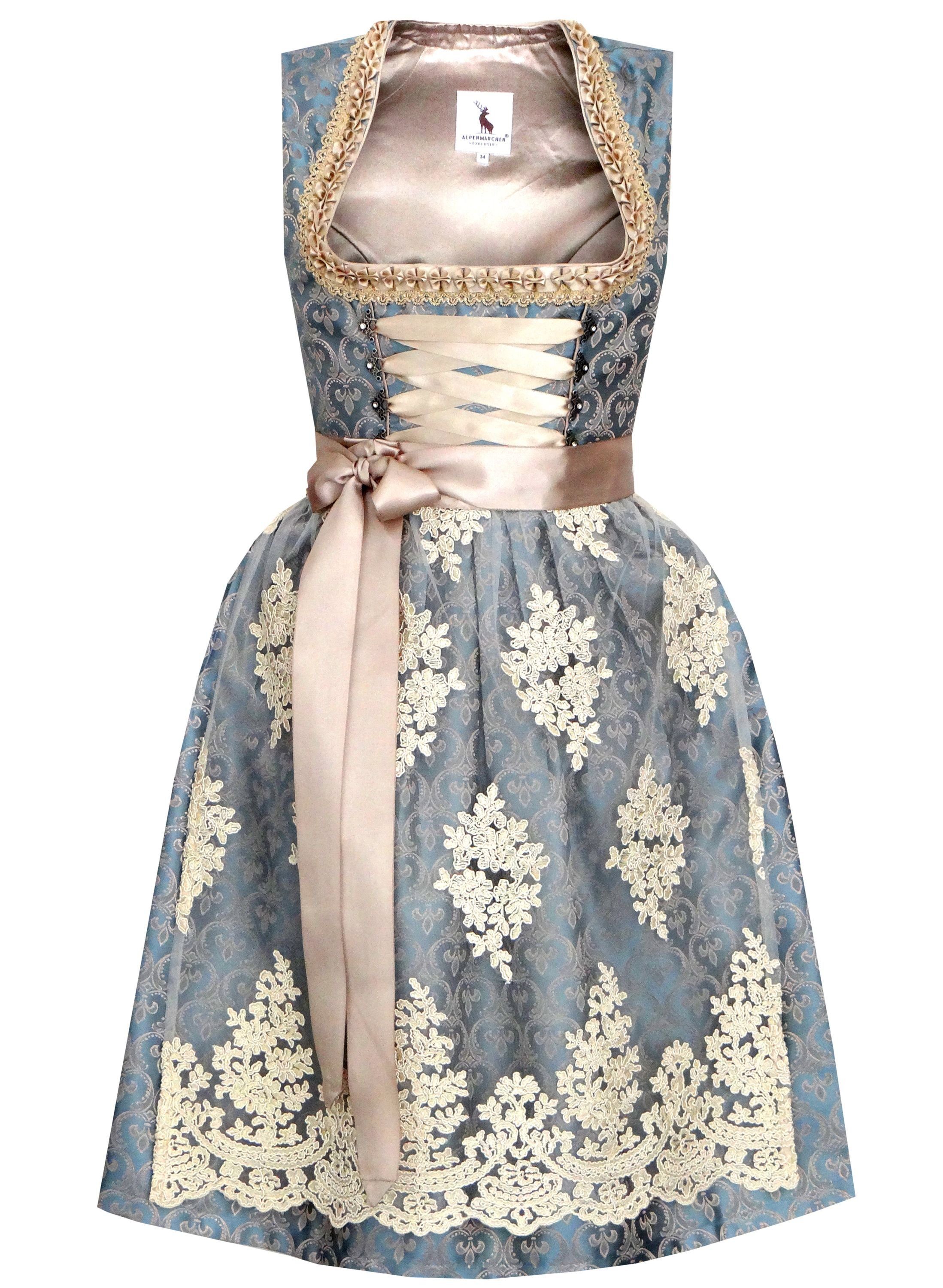 Alpenmärchen Dirndl Midi Dirndl Aimée - ALM667