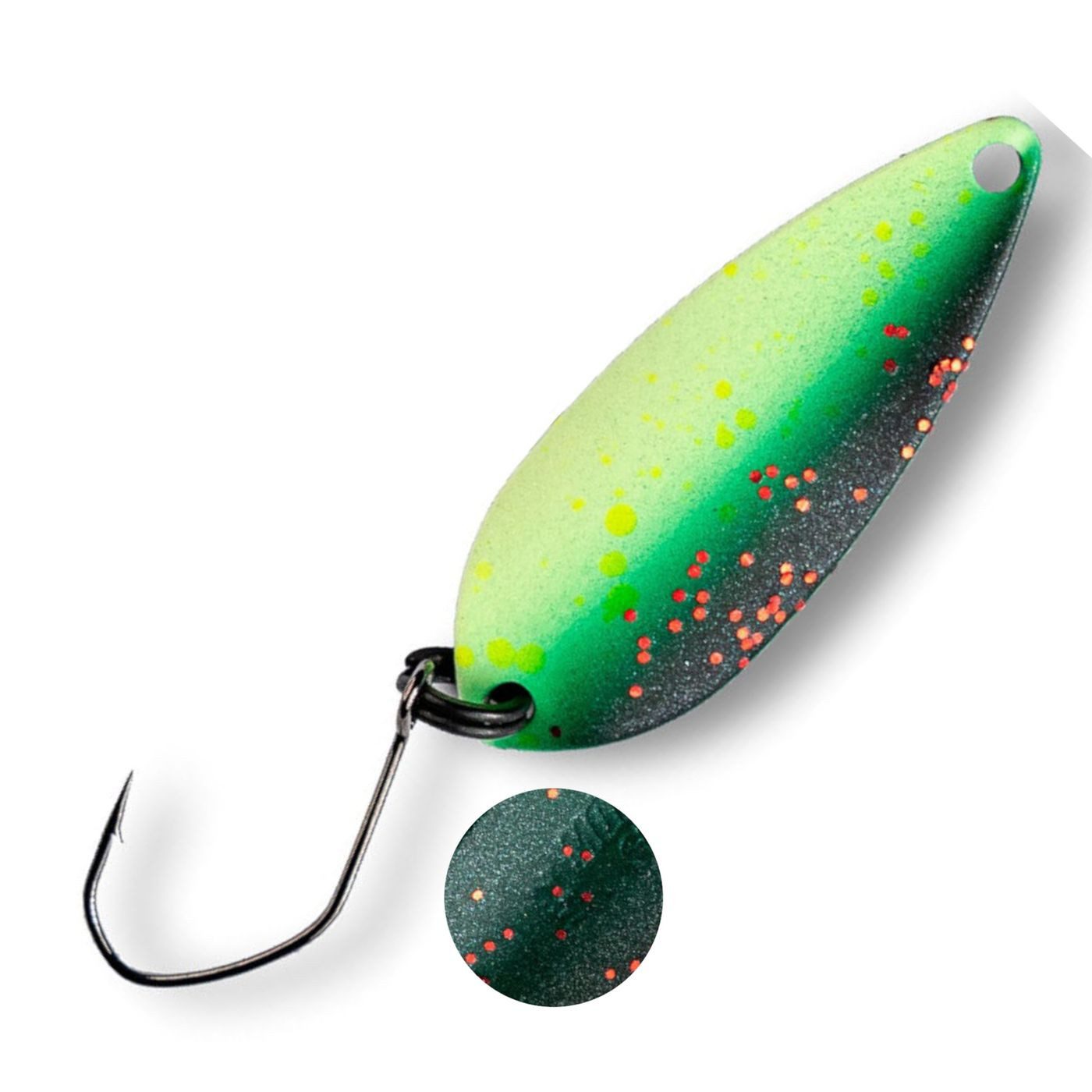 Kunstköder Monkey Lures Monkey Spoon El Patron 2,5g - Forellenspoon