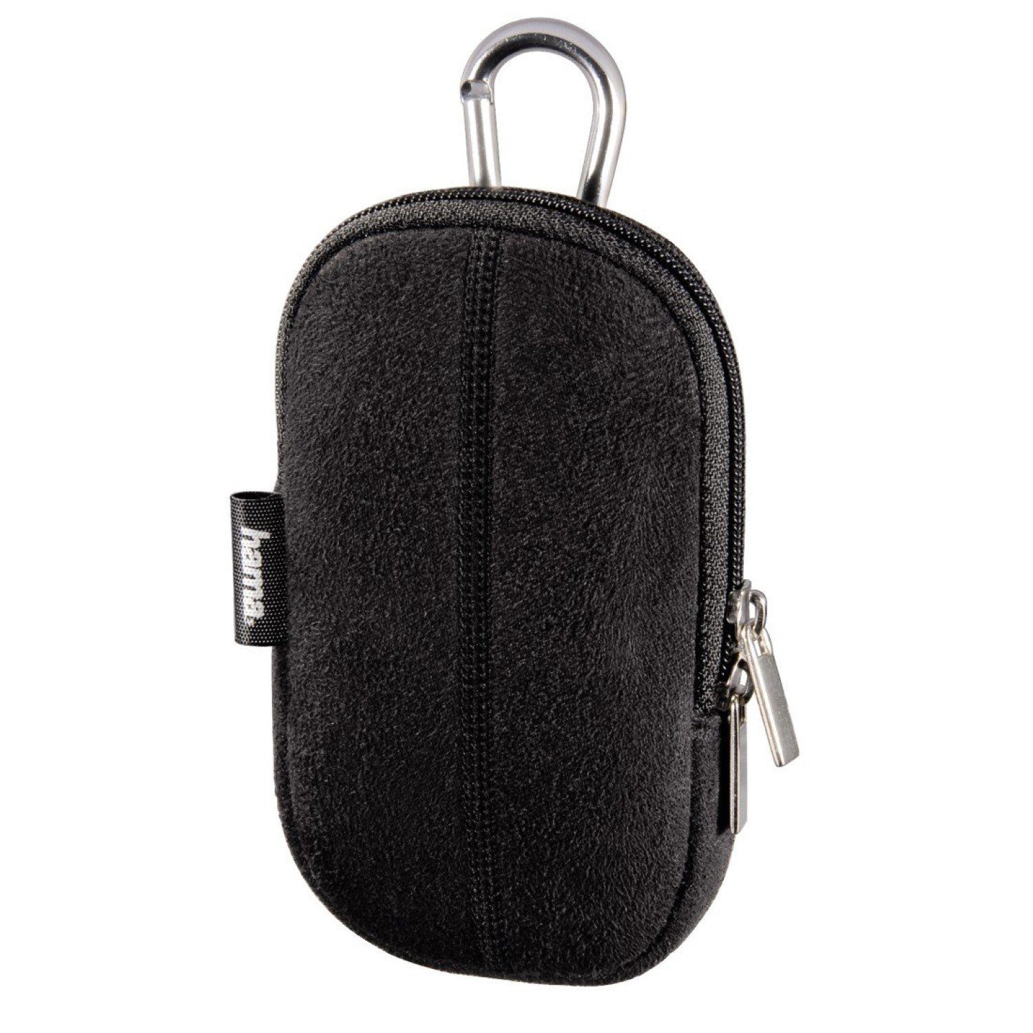 Hama Konsolen-Tasche Tasche Bag Slim Case Schutz-Hülle Etui Weiß, Zubehör-Fach, Schutz-Hülle, Karabiner, Etui für Sony PSPGO mit Zubehör