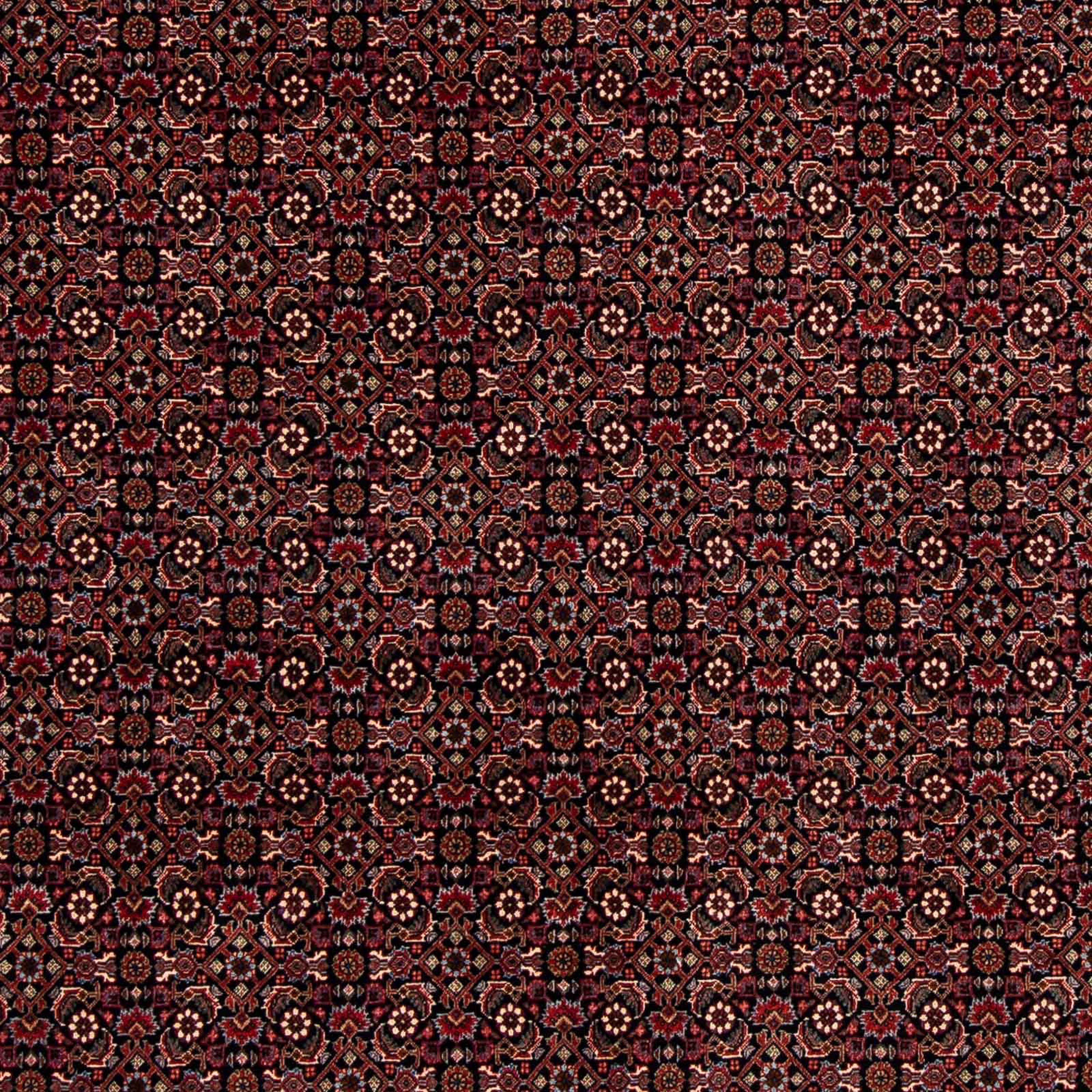 Orientteppich Perser - Bidjar - mm, dunkelrot, Zertifikat Handgeknüpft, x 15 248 mit Höhe: Wohnzimmer, cm rechteckig, Einzelstück - 198 morgenland