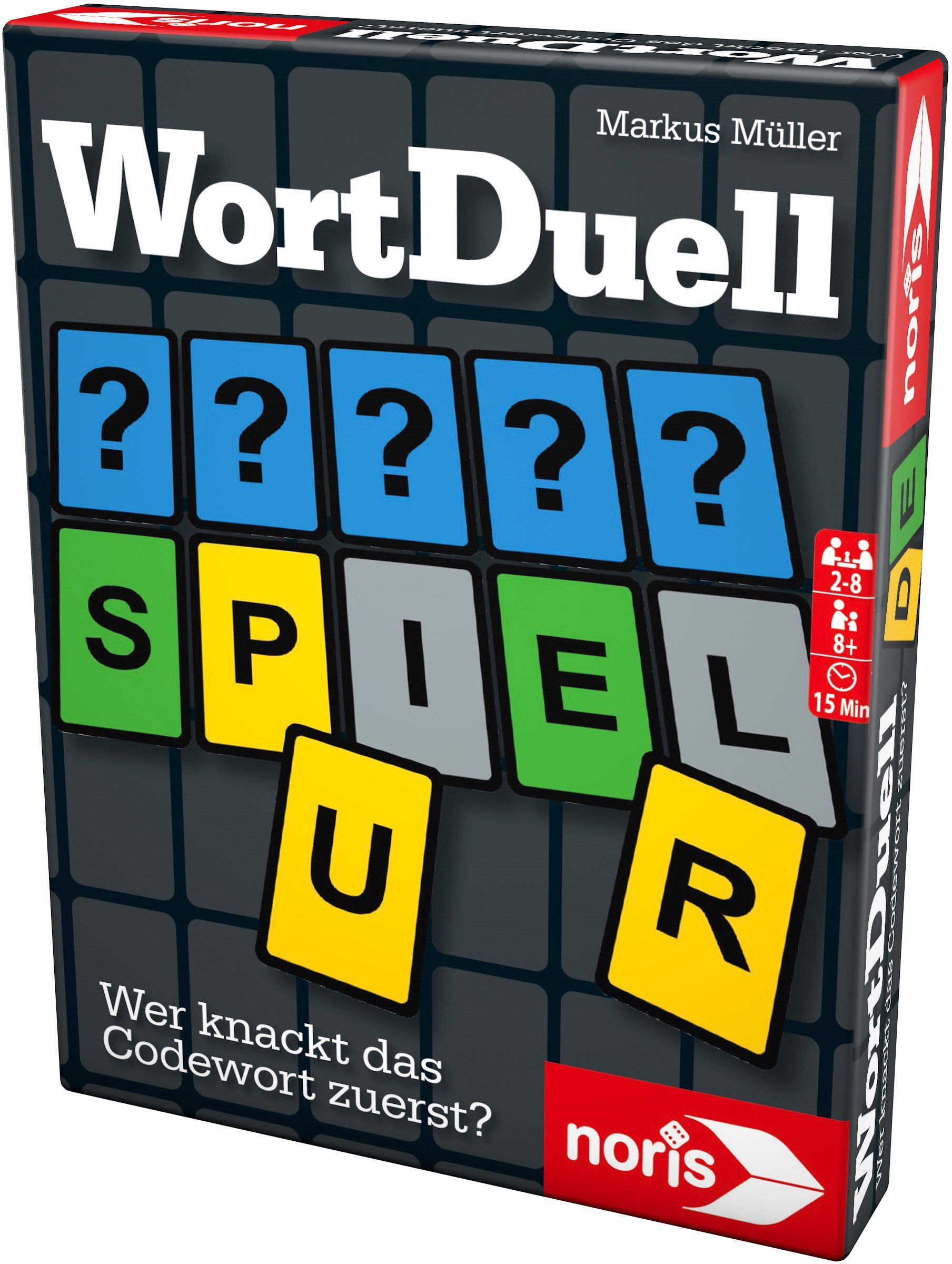 Wort Spiel, Duell, Made Germany in Noris