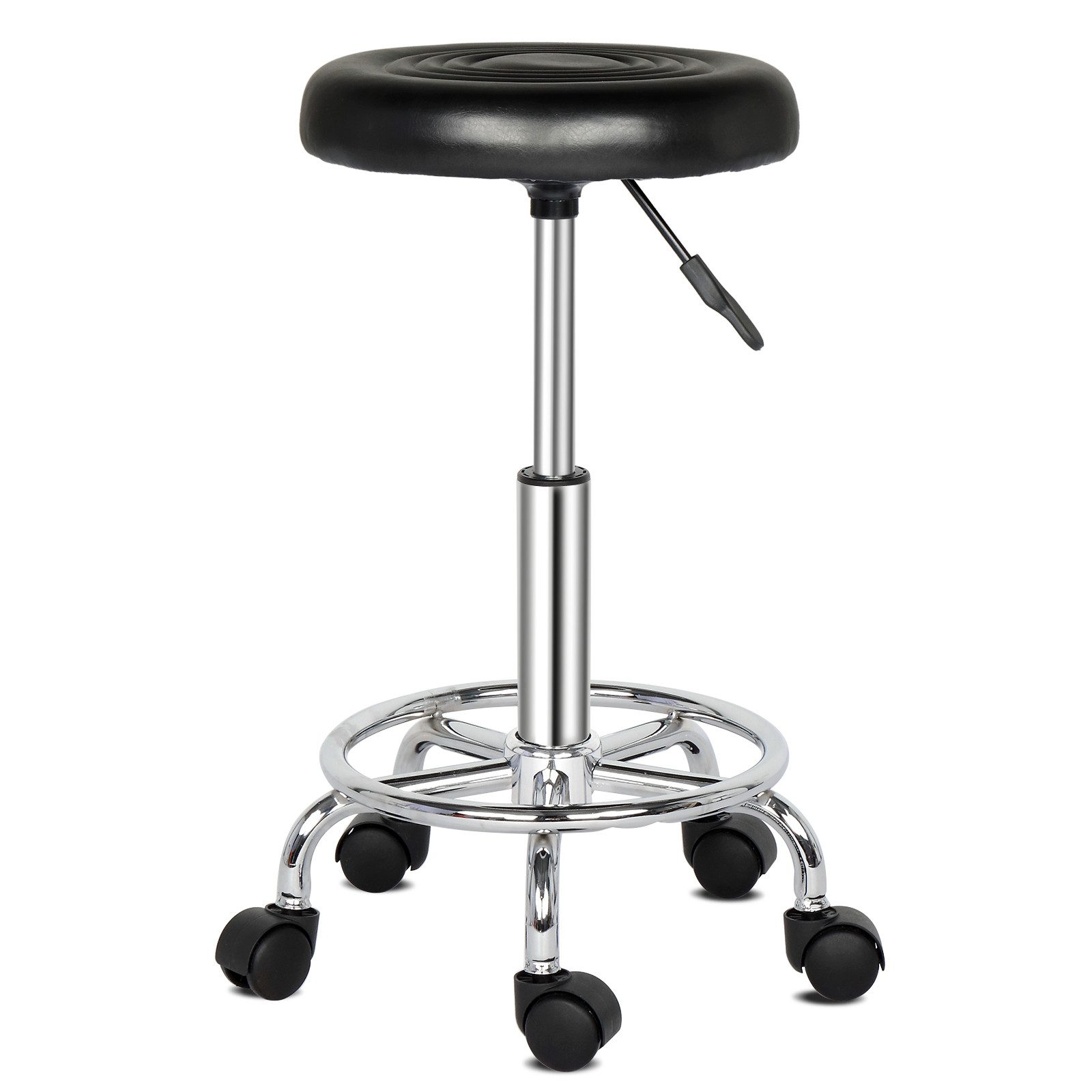 FUROKOY Hocker Runder Drehhocker, Rollhocker aus günstig online kaufen