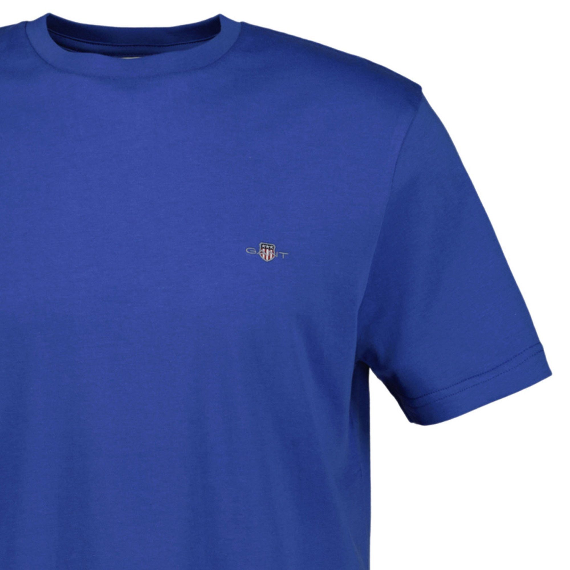 Gant T-Shirt Herren T-Shirt 1er Pack Baumwolle Reg Shield (Packung, 1er Pac günstig online kaufen