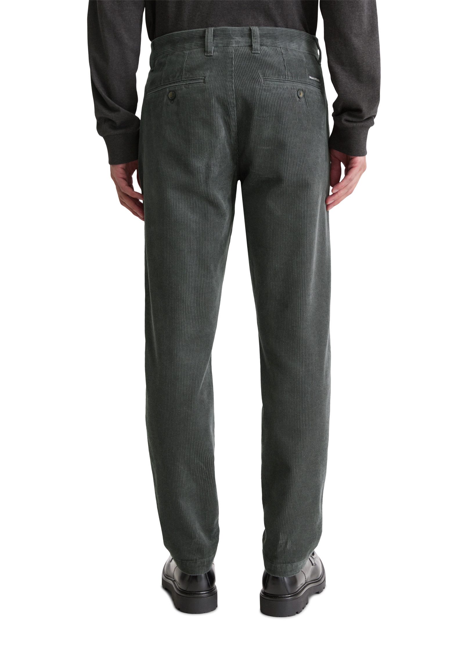 Marc O'Polo Cordhose Osby Pleats tapered fit, aus reiner Bio-Baumwolle günstig online kaufen