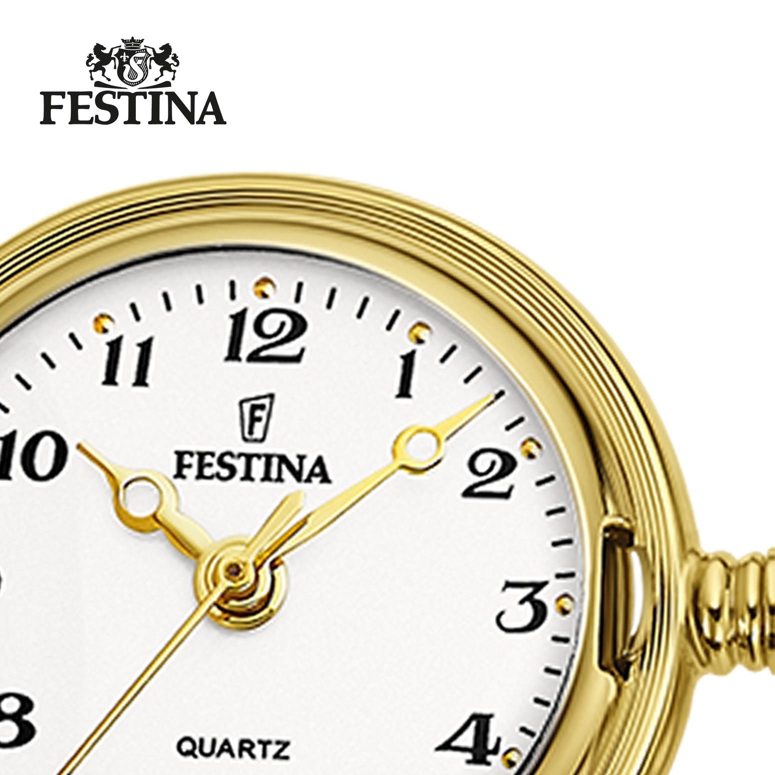 Festina Taschenuhr Festina Damenuhr Taschenuhr Taschenuhr, (Analoguhr), Damen Taschenuhr rund, Fashion