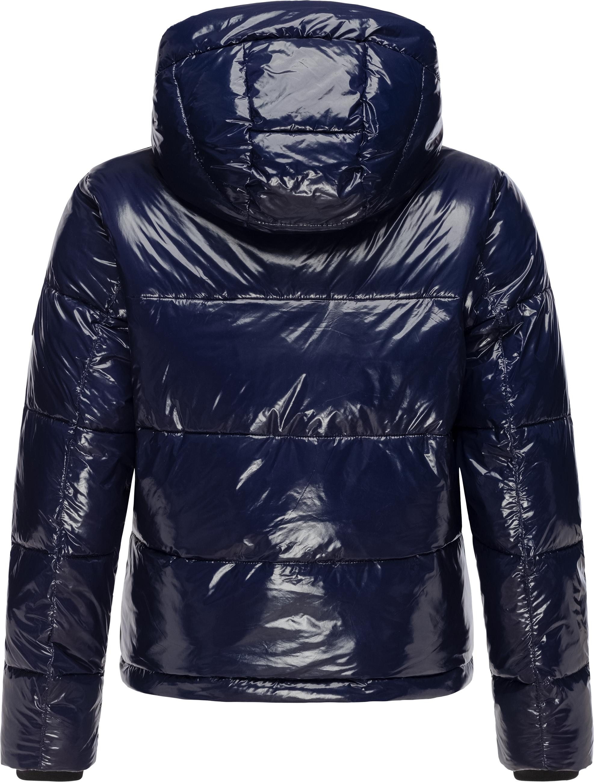 Ragwear Steppjacke Roobie super stylische, gänzende Damen Winterjacke – Bild 3 von 5