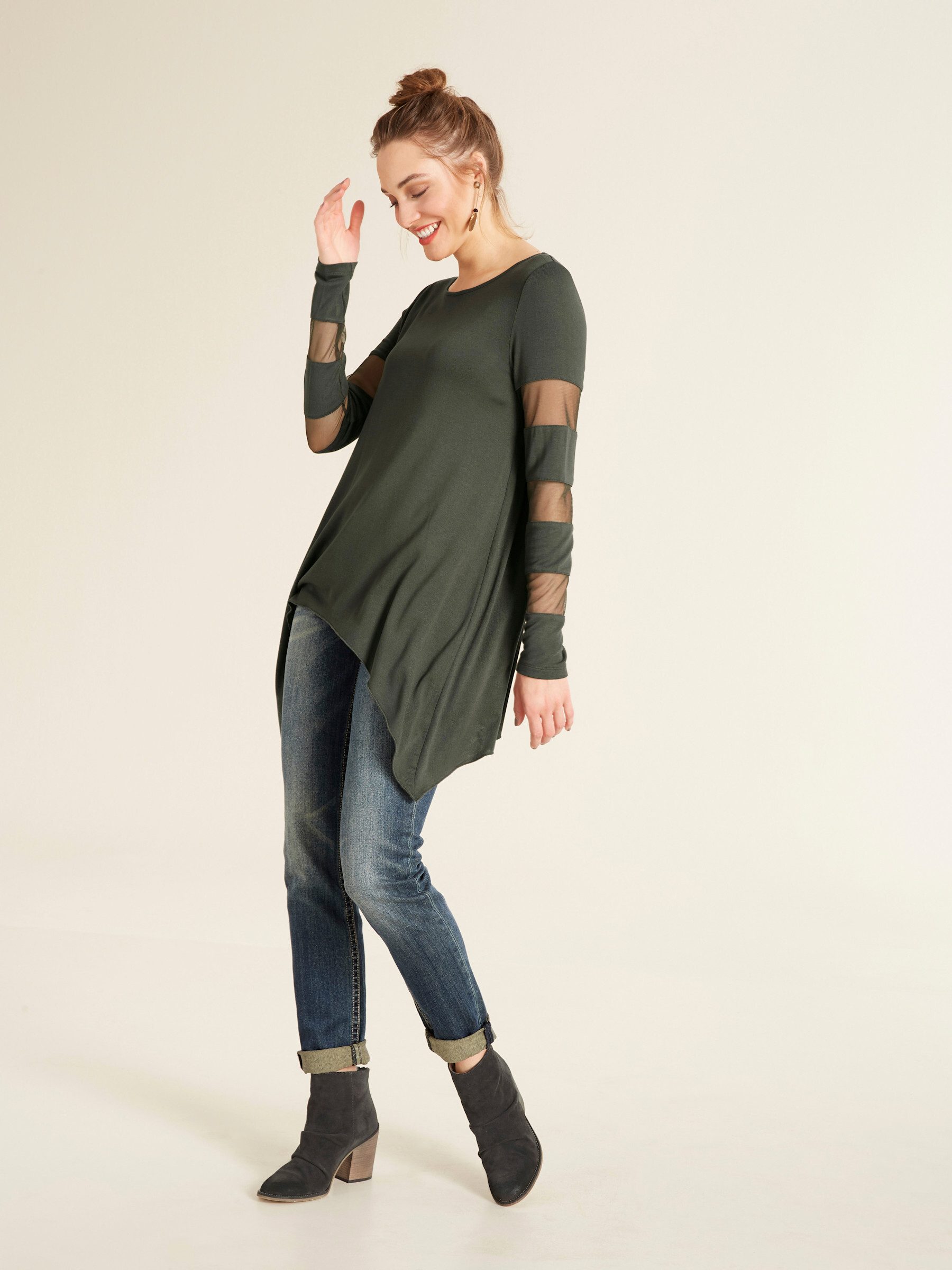 heine T-Shirt Shirt Langarm