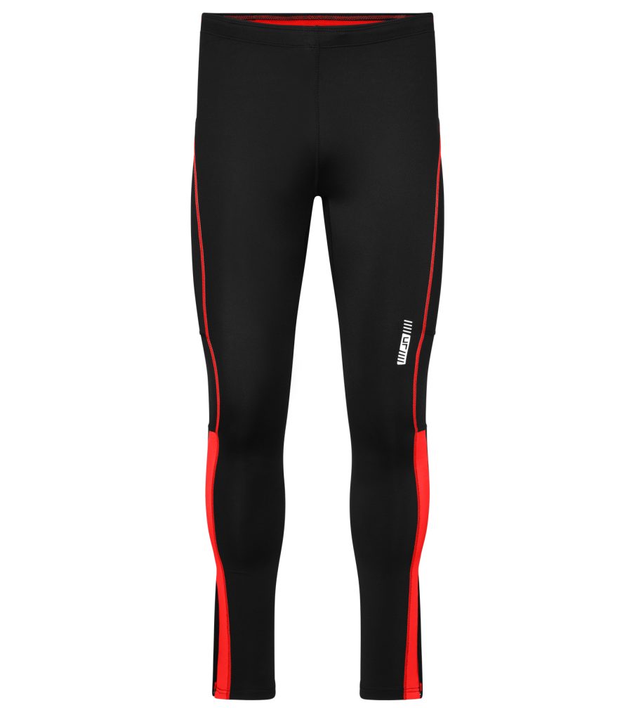 James & Nicholson Laufhose Vielseitige Herren Laufhose Running Tights JN480 Atmungsaktive Mesheinsätze