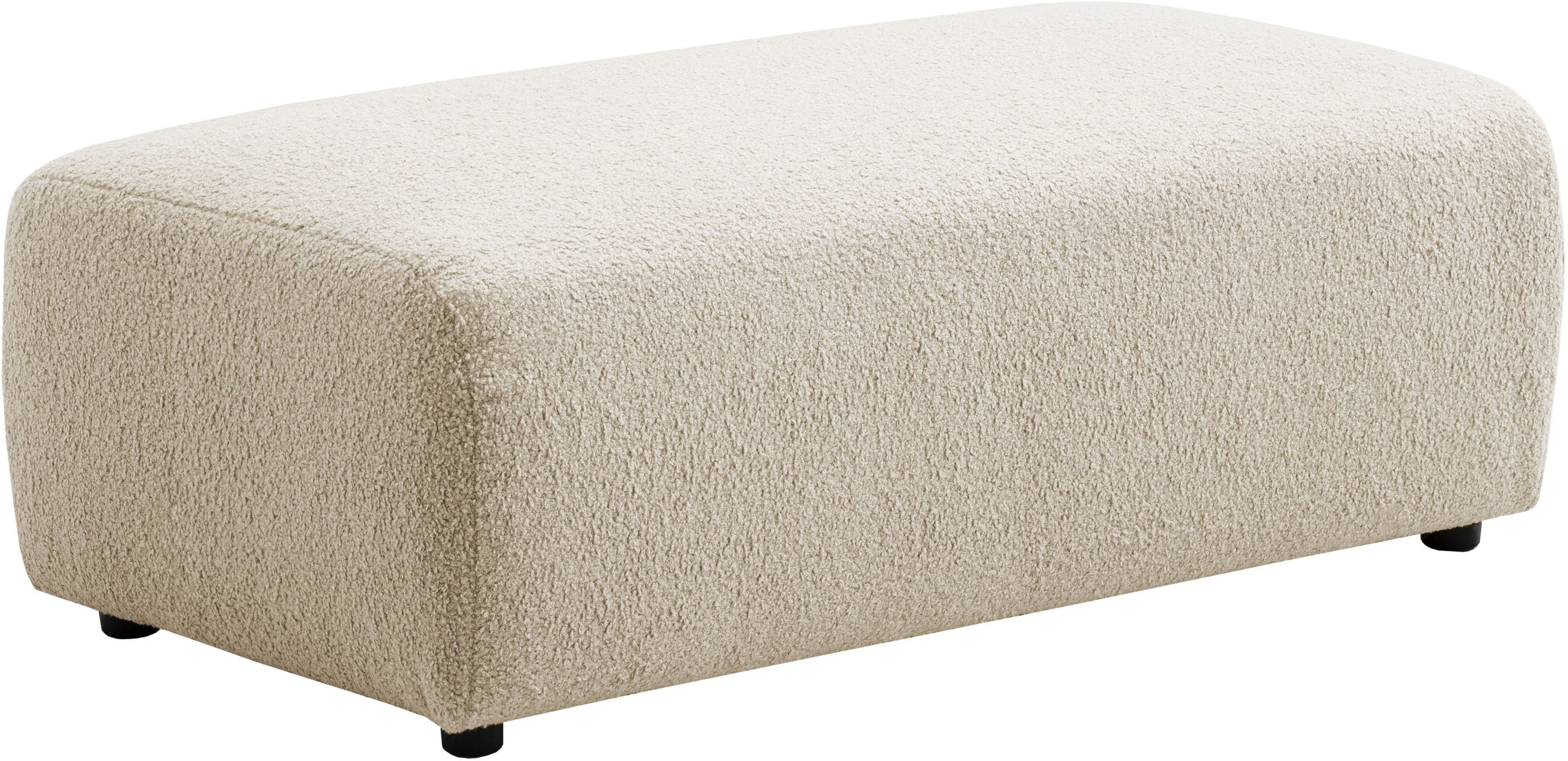 andas Hocker "BAKELS, Polsterhocker in Cord oder Boucle-Stoff", zur Serie B günstig online kaufen