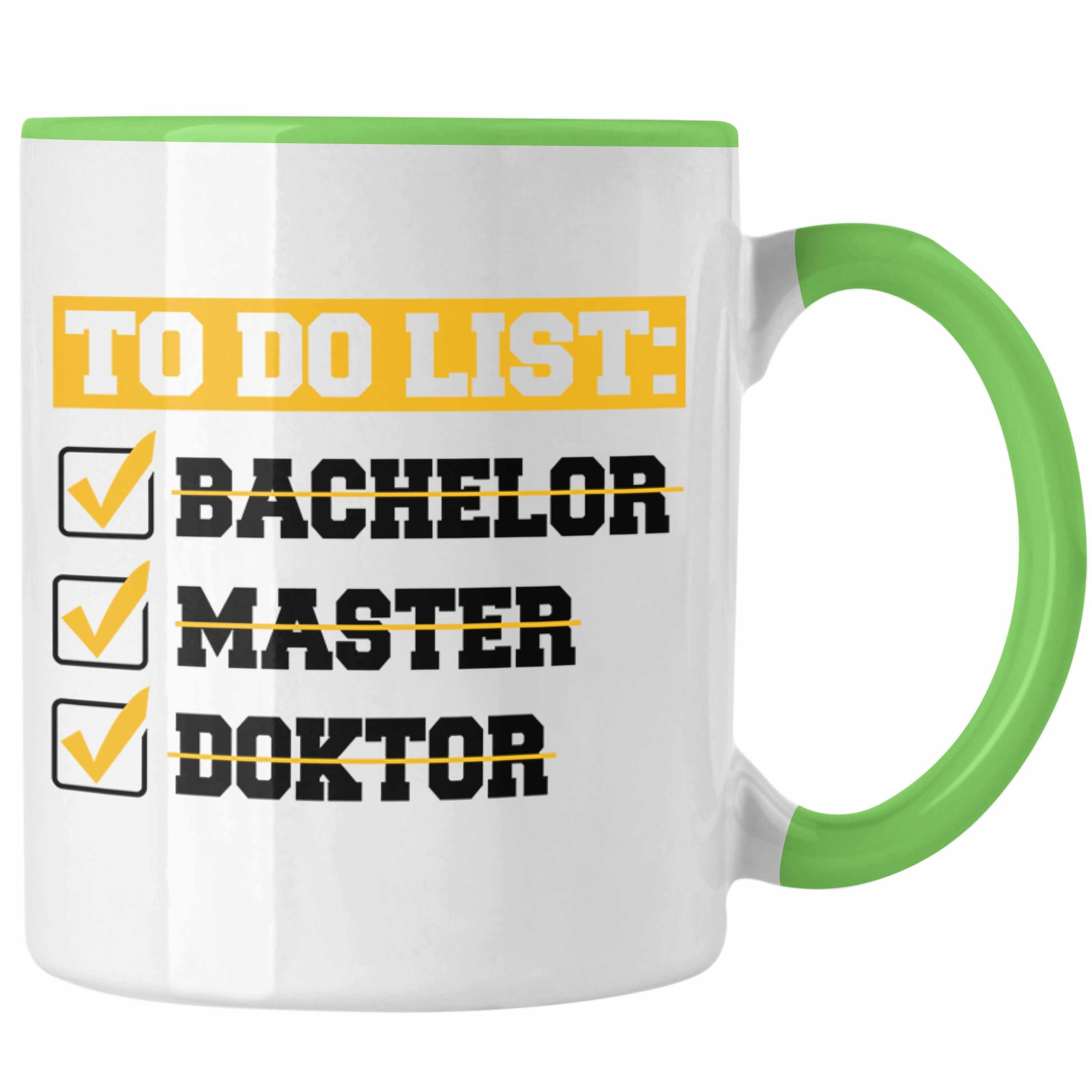 Trendation Tasse Doktortitel Bestanden Tasse Geschenk To Do List