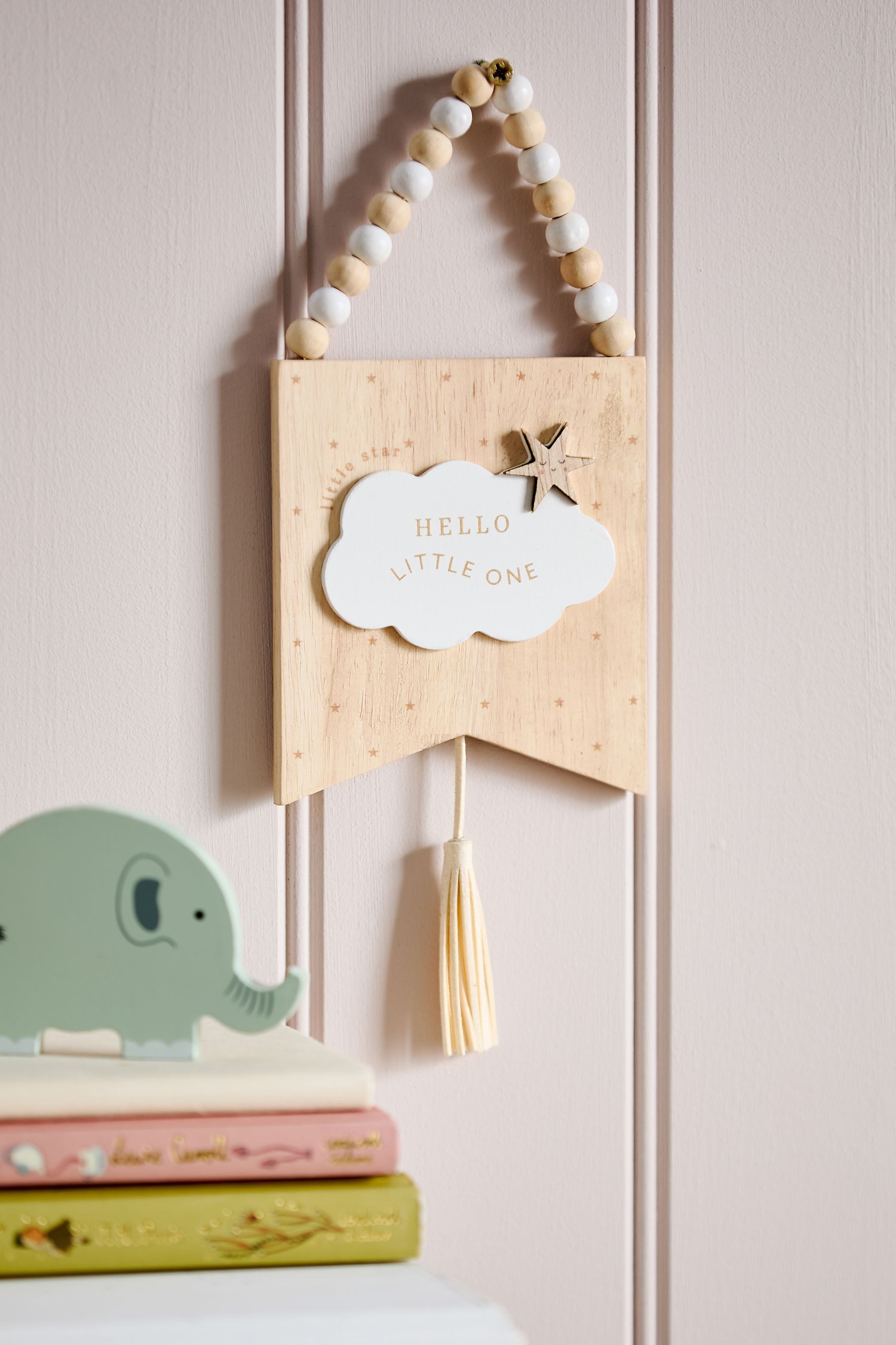 Next Dekohänger Neue Hängedeko für Babys, Wolken aus Holz (1 St) günstig online kaufen