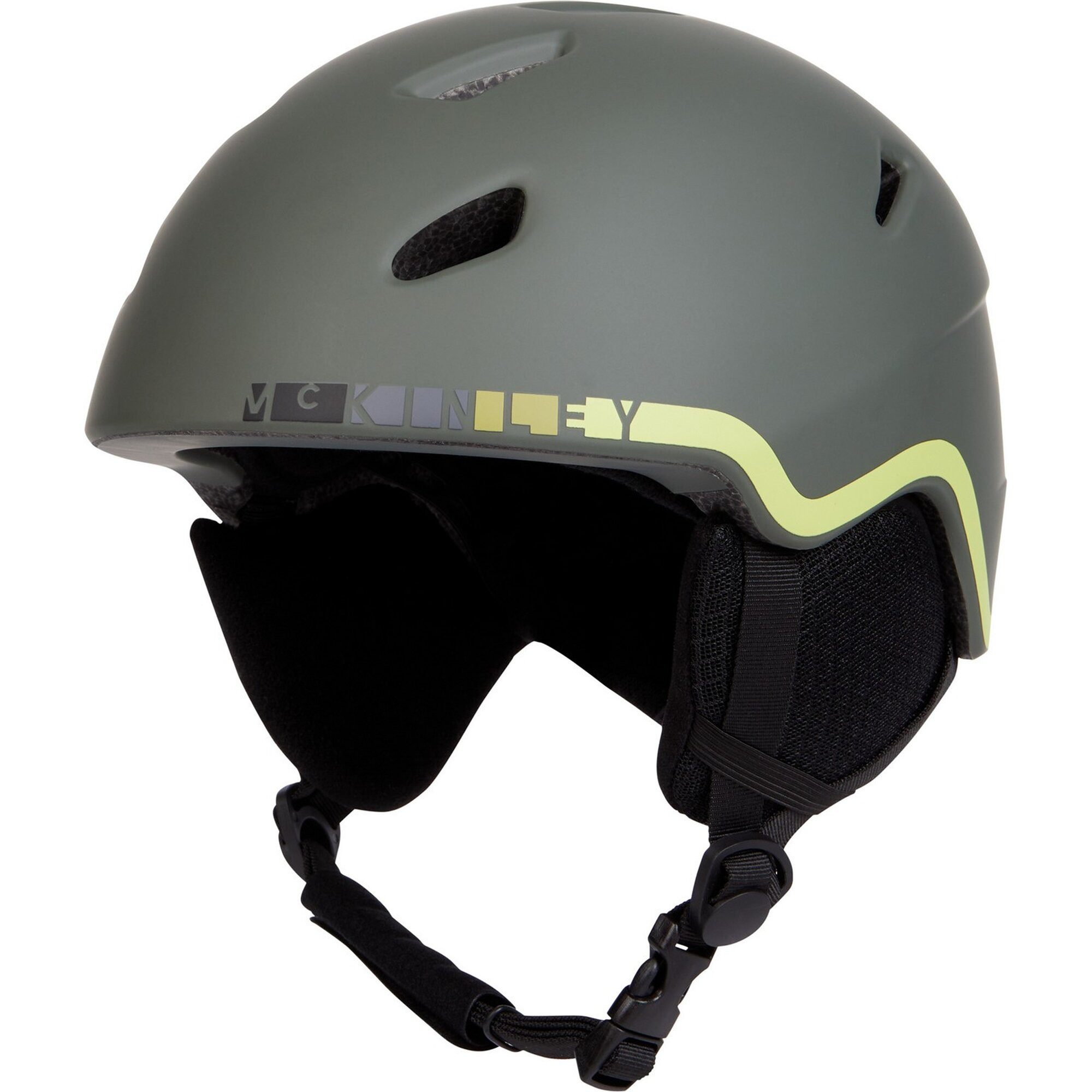 McKINLEY Skihelm Ki.-Ski-Helm Pulse JR HS-016 OLIVE/GREEN LIME