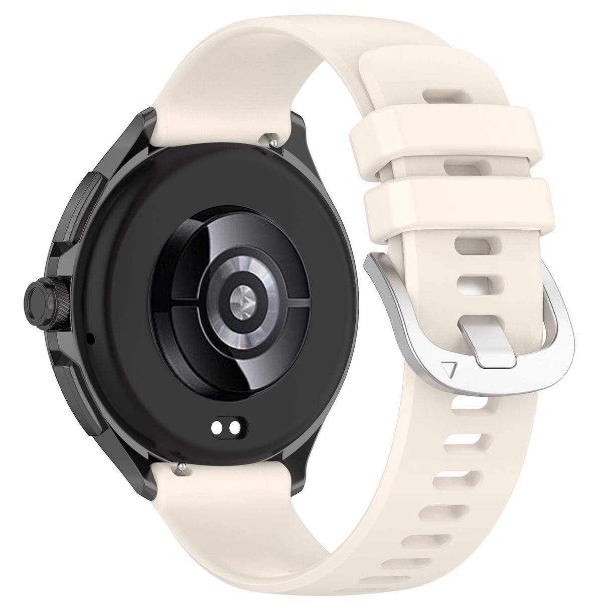Armband Glänzend Wigento Watch Silikon Für hochwertiges S3 Xiaomi Smartwatch-Armband Rosa Ersatz