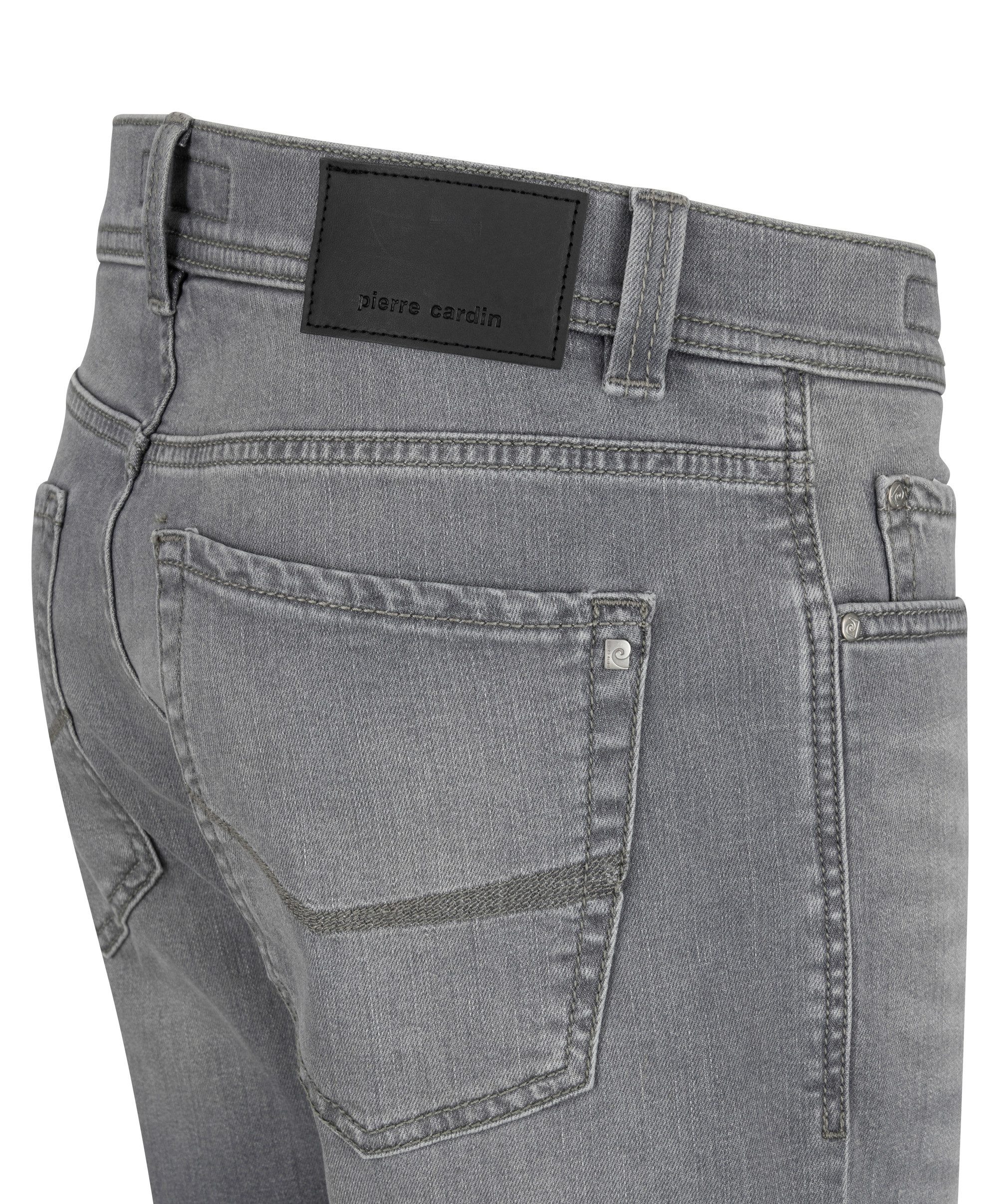 Pierre Cardin 5-Pocket-Jeans PIERRE CARDIN LYON BERMUDA grey fashion 34520 8130.9837 - FUTUREFLEX