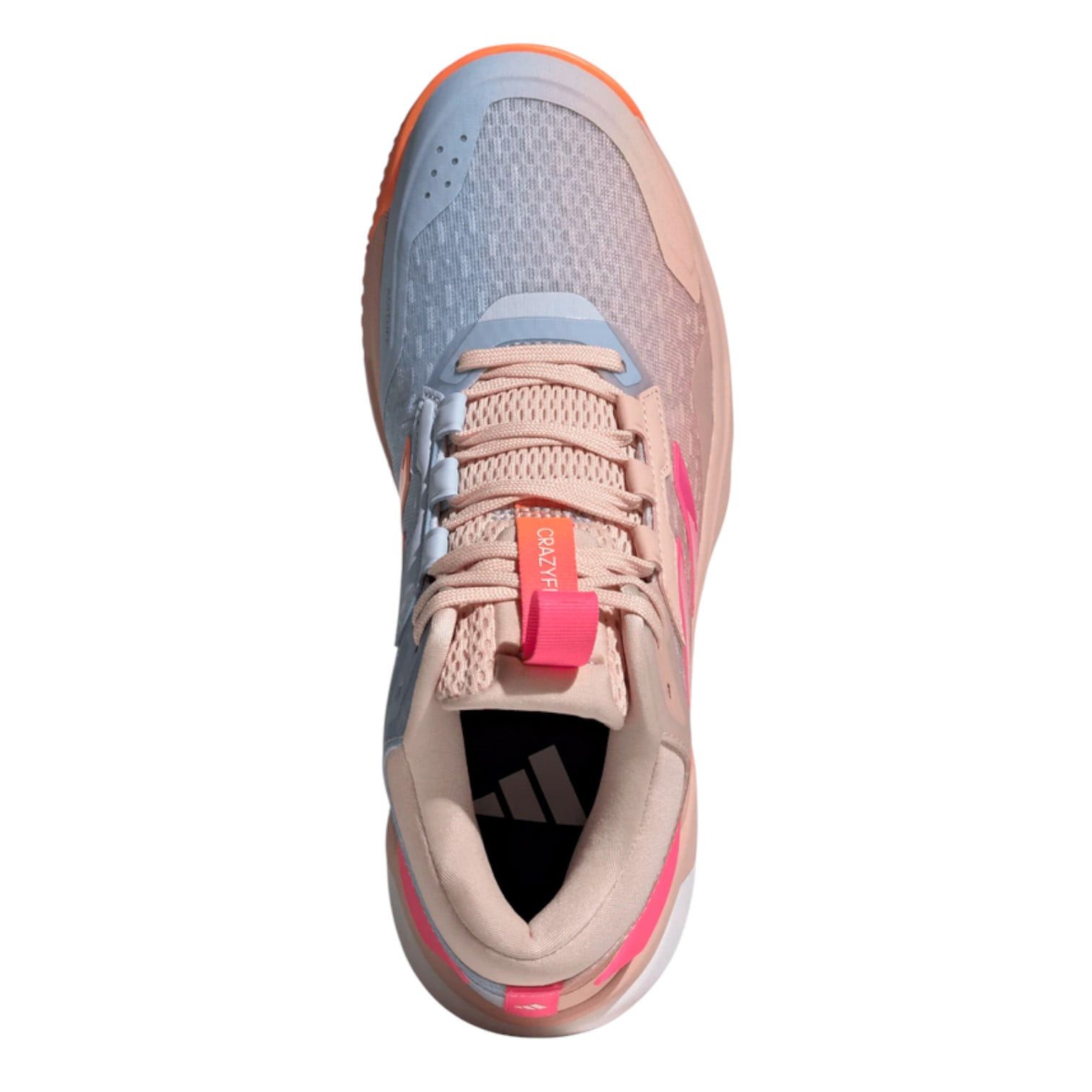 adidas Performance Hallen-Indoorschuhe CrazyFlight 6 Mid rosa/pink/orange Damen Badmintonschuh