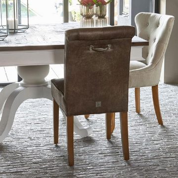 Rivièra Maison Stuhl Esszimmerstuhl Hampton Classic Dining Chair Pellini Camel
