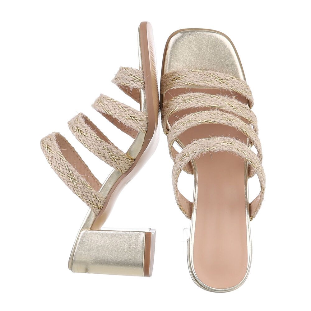 Ital-Design Damen Mules Freizeit Pantolette (86345188) günstig online kaufen