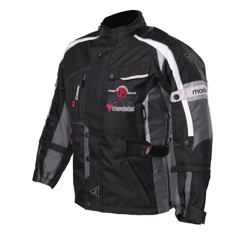 Modeka Motorradjacke El Chango Kinder Motorrad Textiljacke herausnehmbares Innenfutter,wasserdicht