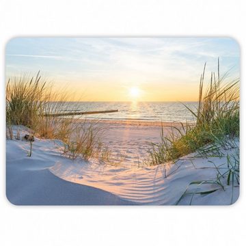 Platzset, stabiles Vinyl Tischset Ostsee Meer Strand, nikima, (1-St)