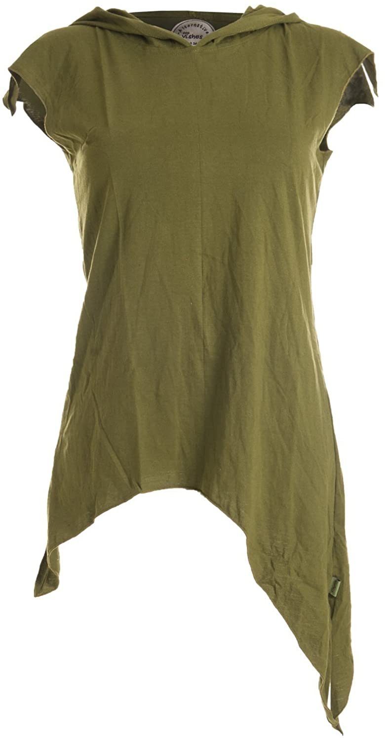 Vishes Zipfelkleid Zipfelshirt mit Zipfelkapuze aus günstig online kaufen