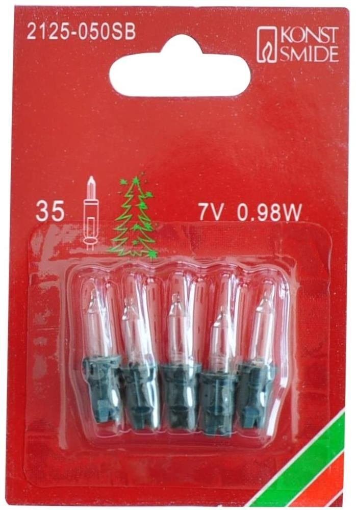 KONSTSMIDE Lichterkette 2125-050 Ersatzbirnen für Baumkette 7V 0,98W günstig online kaufen