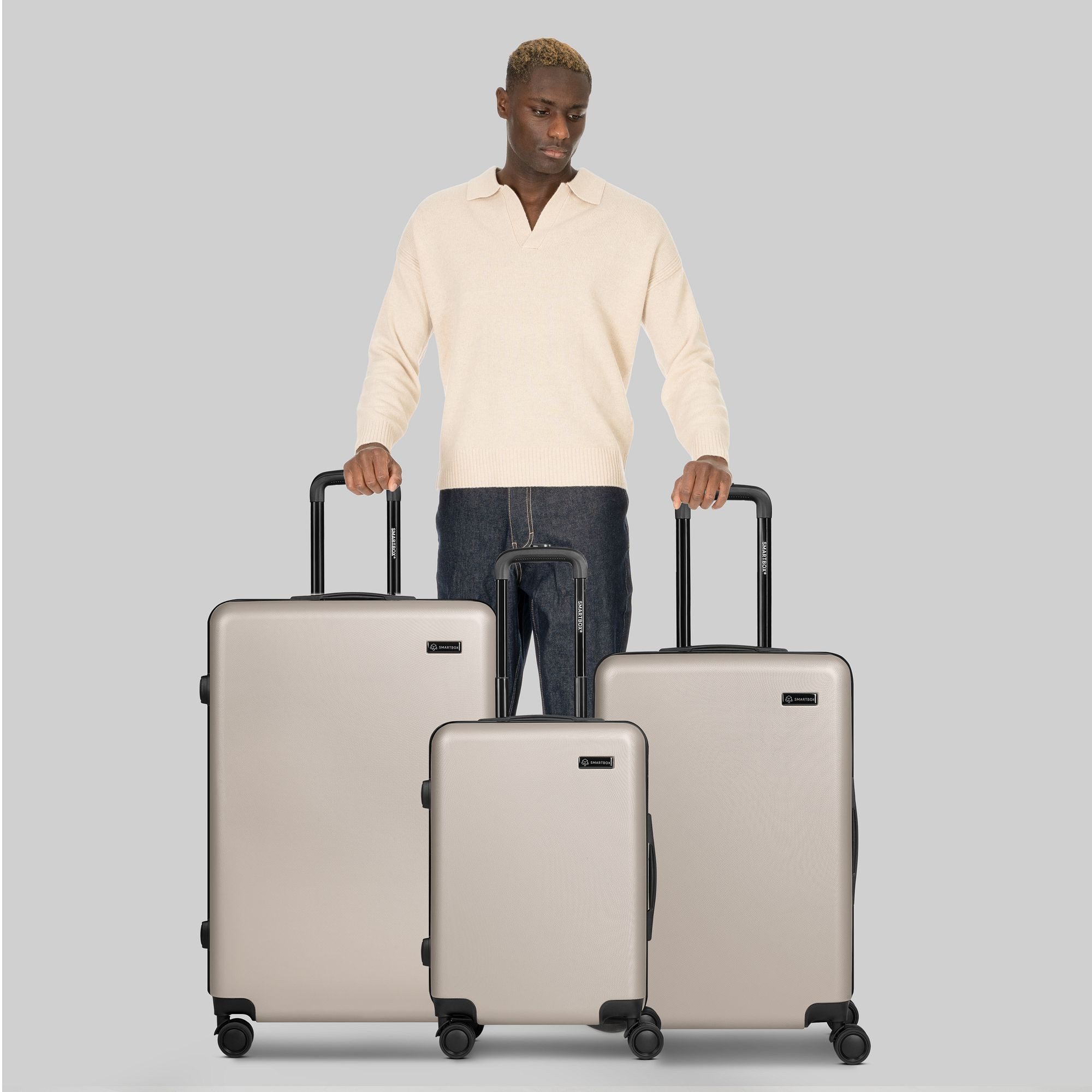 Smartbox Trolleyset Edition 05, 4 Rollen, (3-teilig, 3 tlg), ABS günstig online kaufen