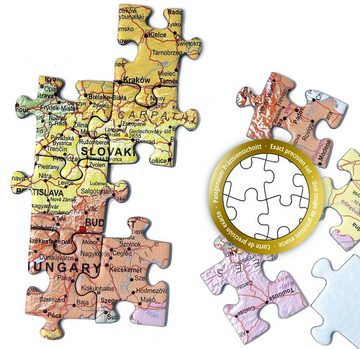 Close Up Spiel, Europakarte Puzzle 1000 Teile Englisch 68 x 48 cm