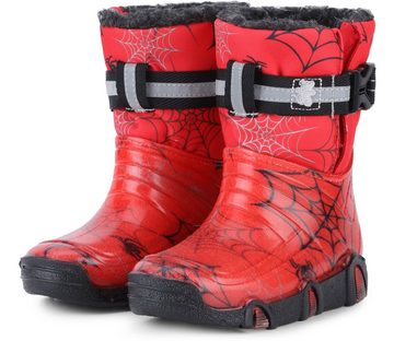 Ladeheid Kinder Mädchen Jungen Schneestiefel Gummistiefel gefüttert LAZT008 Gummistiefel