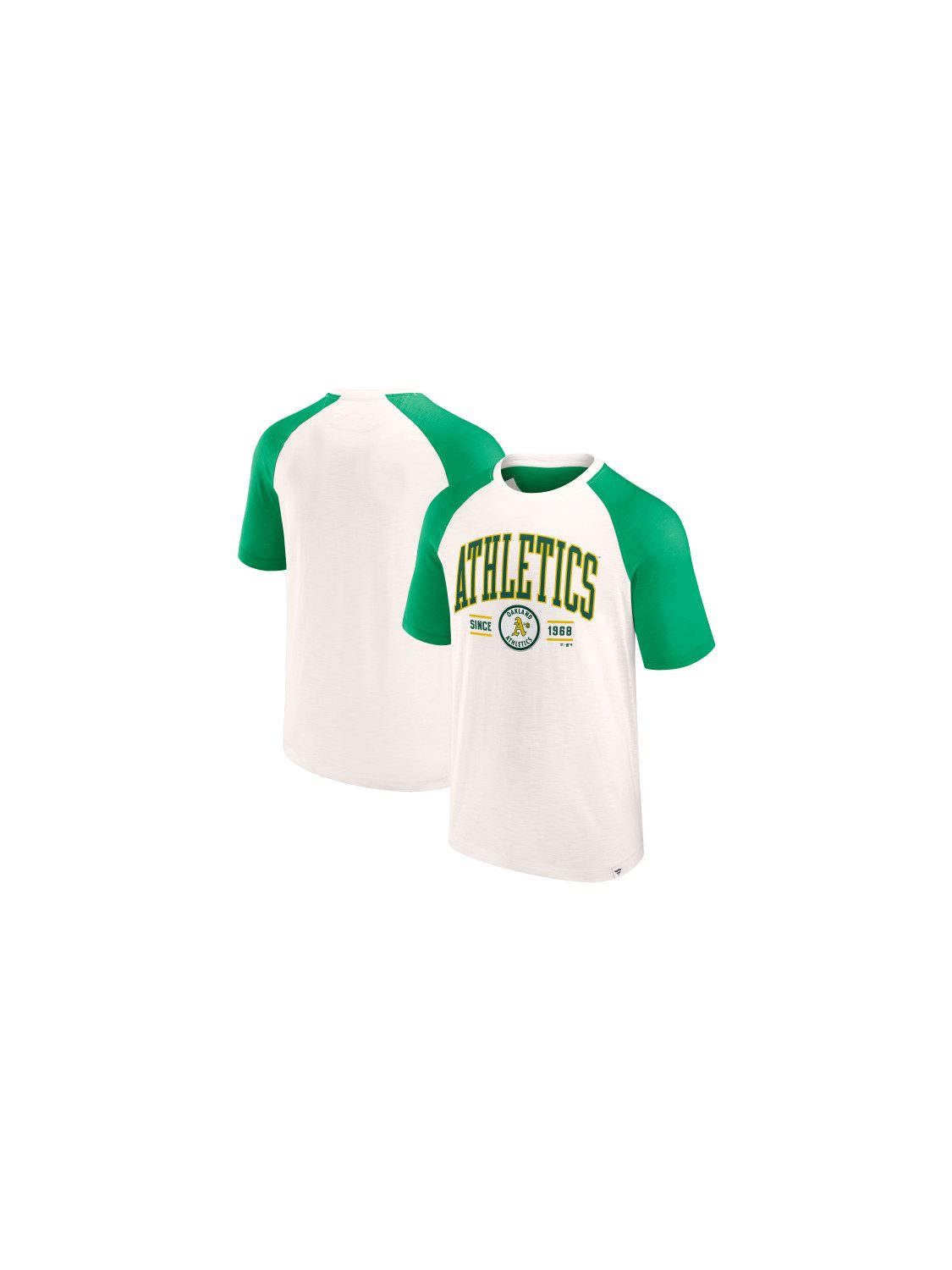 Oakland Athletics T-Shirt Oakland Athletics Fanatics Heritage Biblend SS Tee