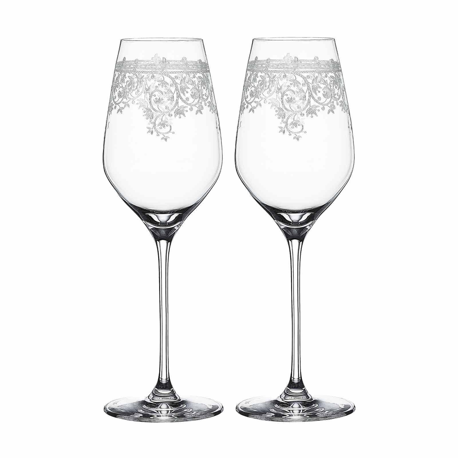 SPIEGELAU Weißweinglas Arabesque Weißweingläser 500 ml 2er Set, Glas