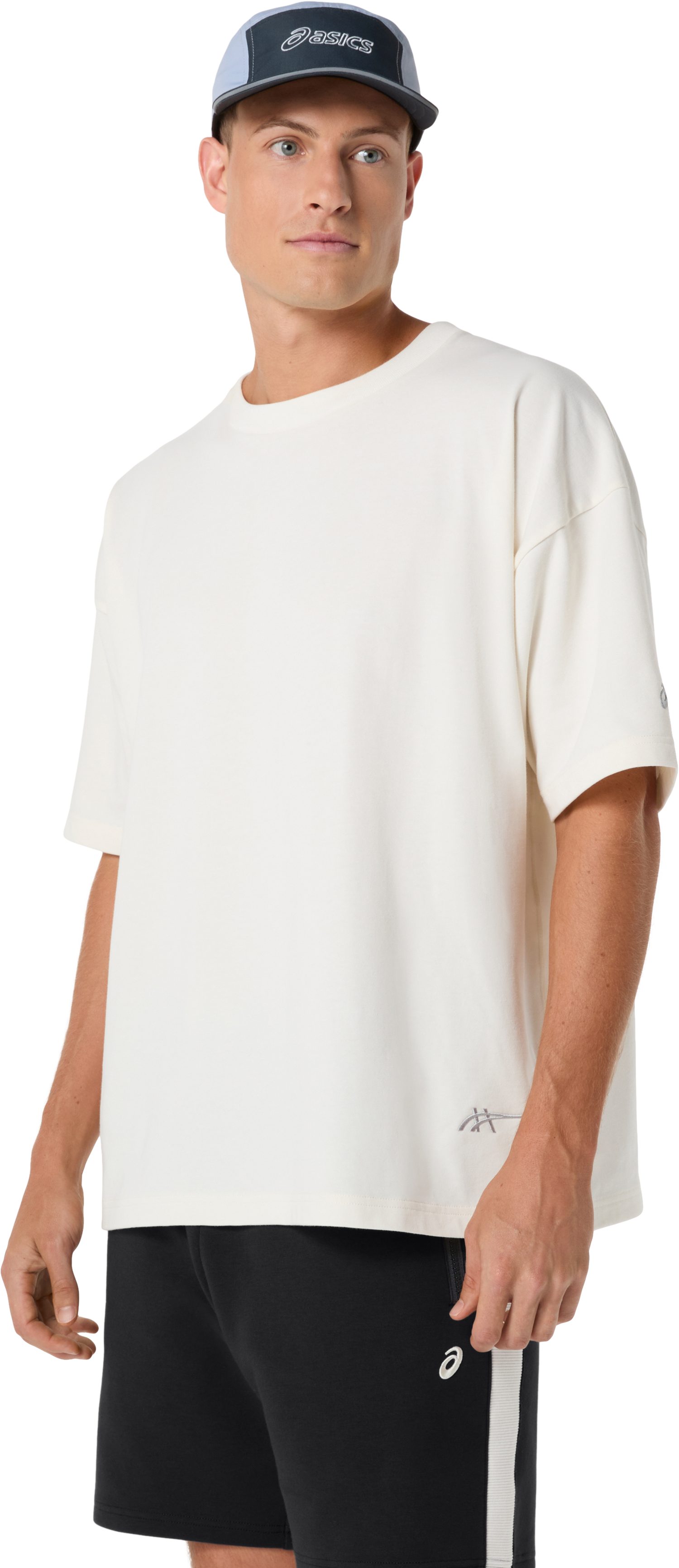 Asics Trainingsshirt ASICS TRACK CLUB HERITAGE RELAXED TEE lockere Passform günstig online kaufen