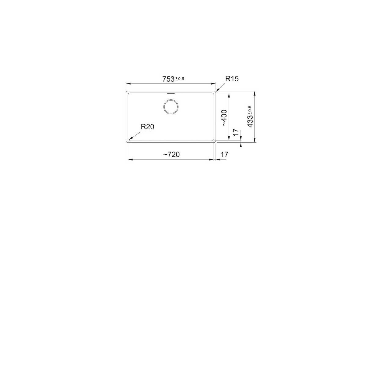 Thumbnail - FRANKE Einbauspüle Maris Flächenbündig MRG 210-72 Black Matt Drehknopf ab 80cm