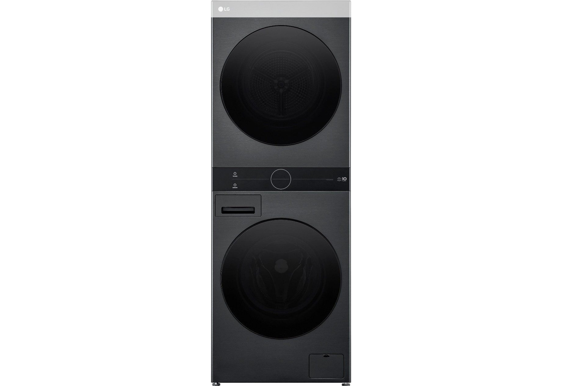 Valentinstagsgeschenk LG Waschtrockner WT1210BBF, 12 kg, 10 kg, 1400 U/min, Smart Diagnosis , schwarz