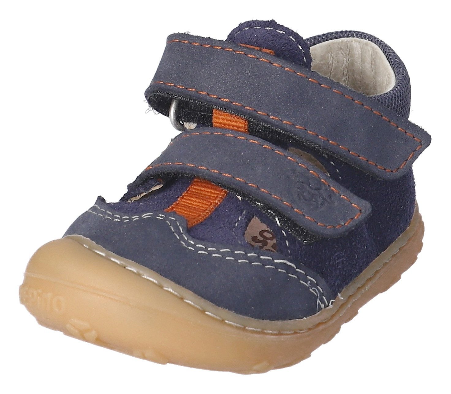 PEPINO by RICOSTA Ebi WMS: weit Lauflernschuh, Klettschuh, Babyschuh, Lederinnensohle, Größenschablone zum Download