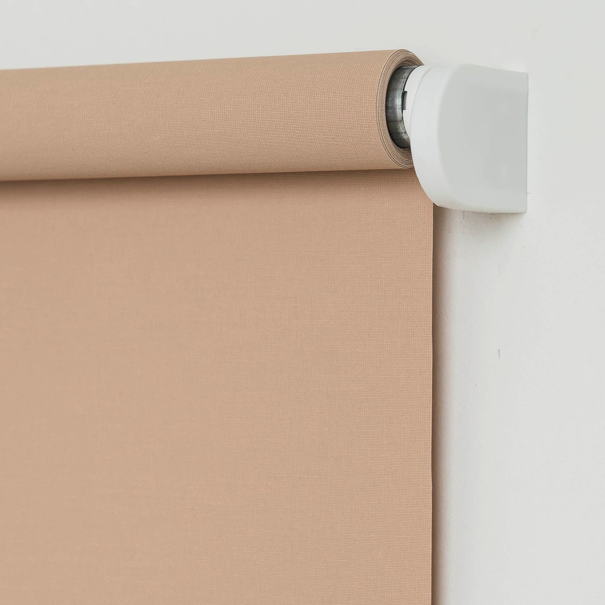 Springrollo Uni, Liedeco, Lichtschutz, mit Bohren, günstig online kaufen