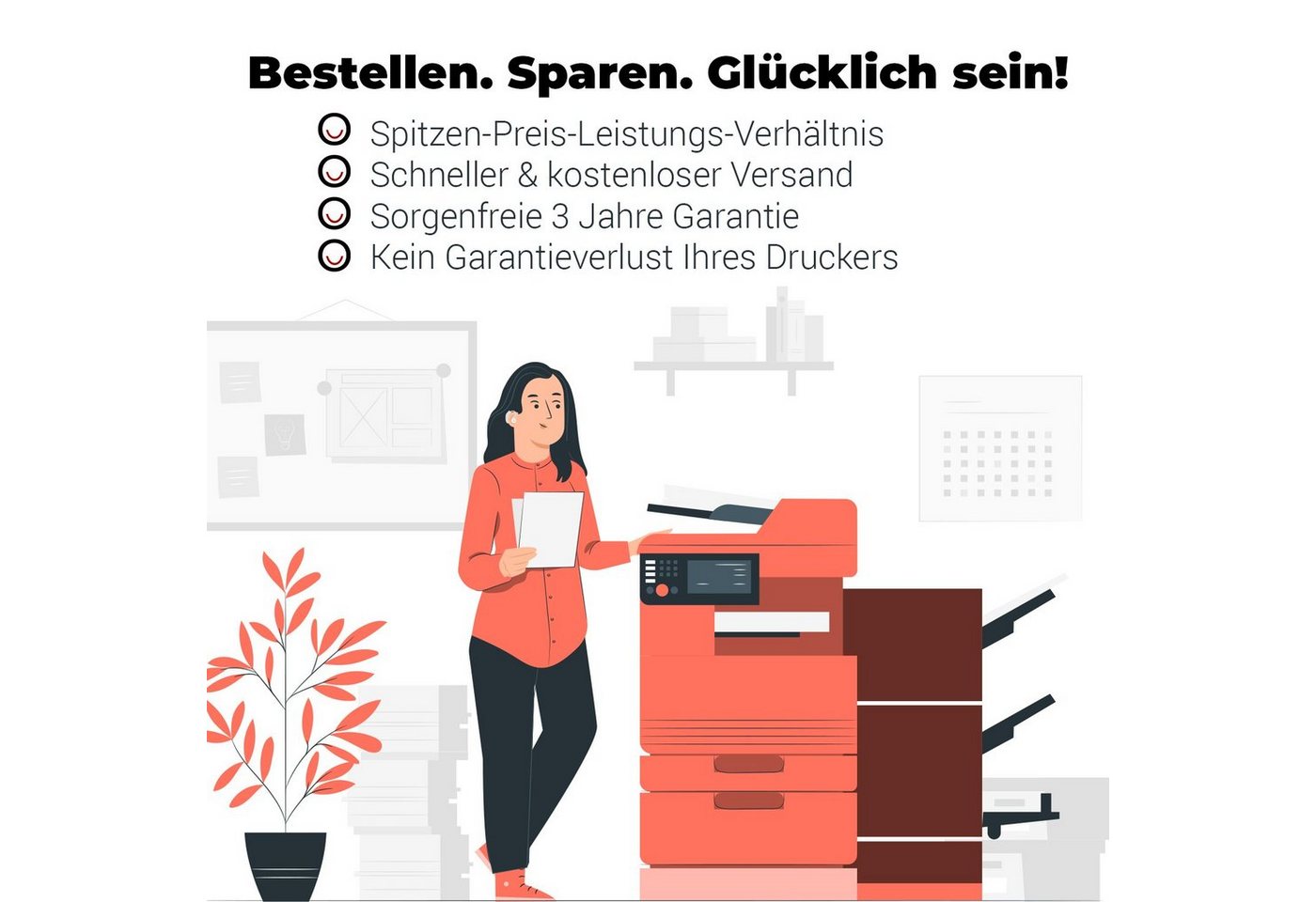Thumbnail - SPS Kompatibel für HP Envy 4527 302XL F6U68AE Tintenpatrone (1er Pack)