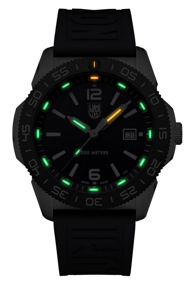 Luminox Taucheruhr Taucher-Armbanduhr Pacific Diver Dunkelblau, Schließe:  Sicherheitsverschluss
