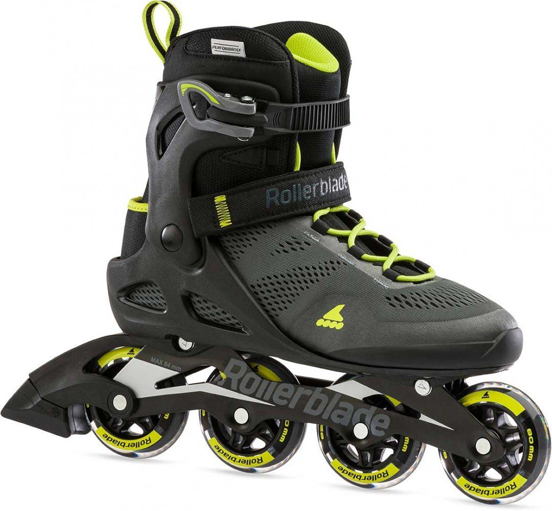 Inlineskates ROLLERBLADE MACROBLADE 80 Inline Skate black/lime