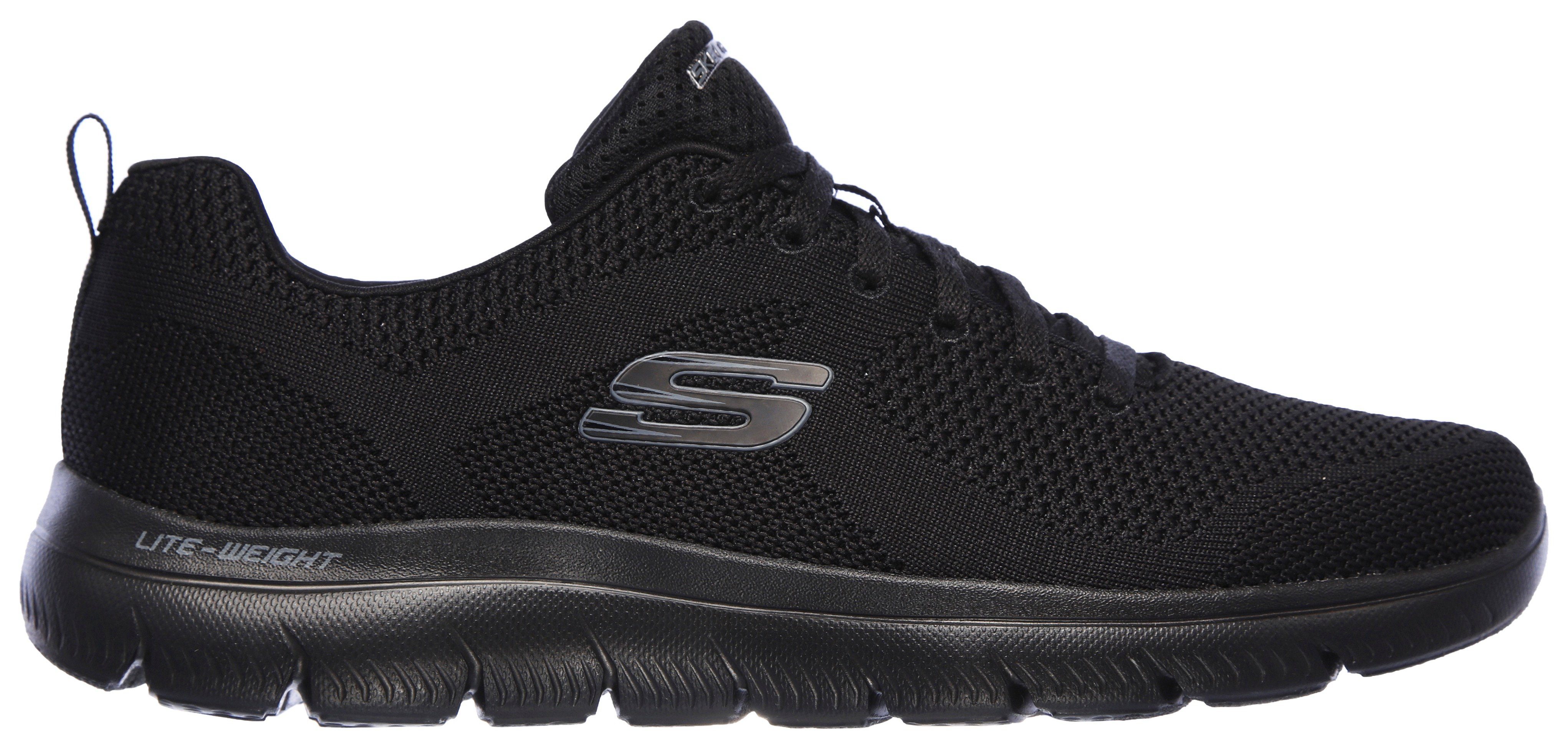 Skechers SUMMITS Sneaker mit gepolstertem Schaftrand, Freizeitschuh, Halbschuh, Schnürschuh – Bild 3 von 5