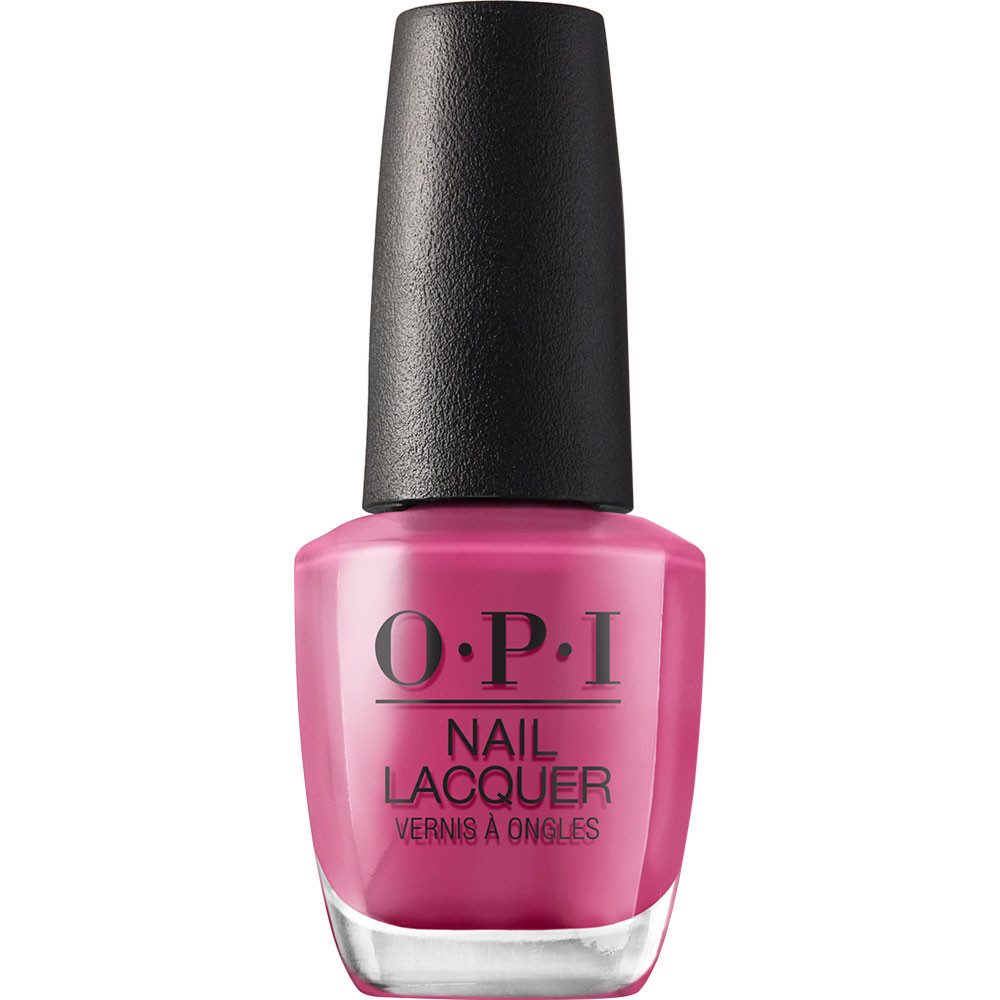 OPI Nagellack Nail Lacquer Iceland Aurora Berry-Alis, schnelltrocknend, glänzend, glattes Finish, wischfest, hohe Deckkraft