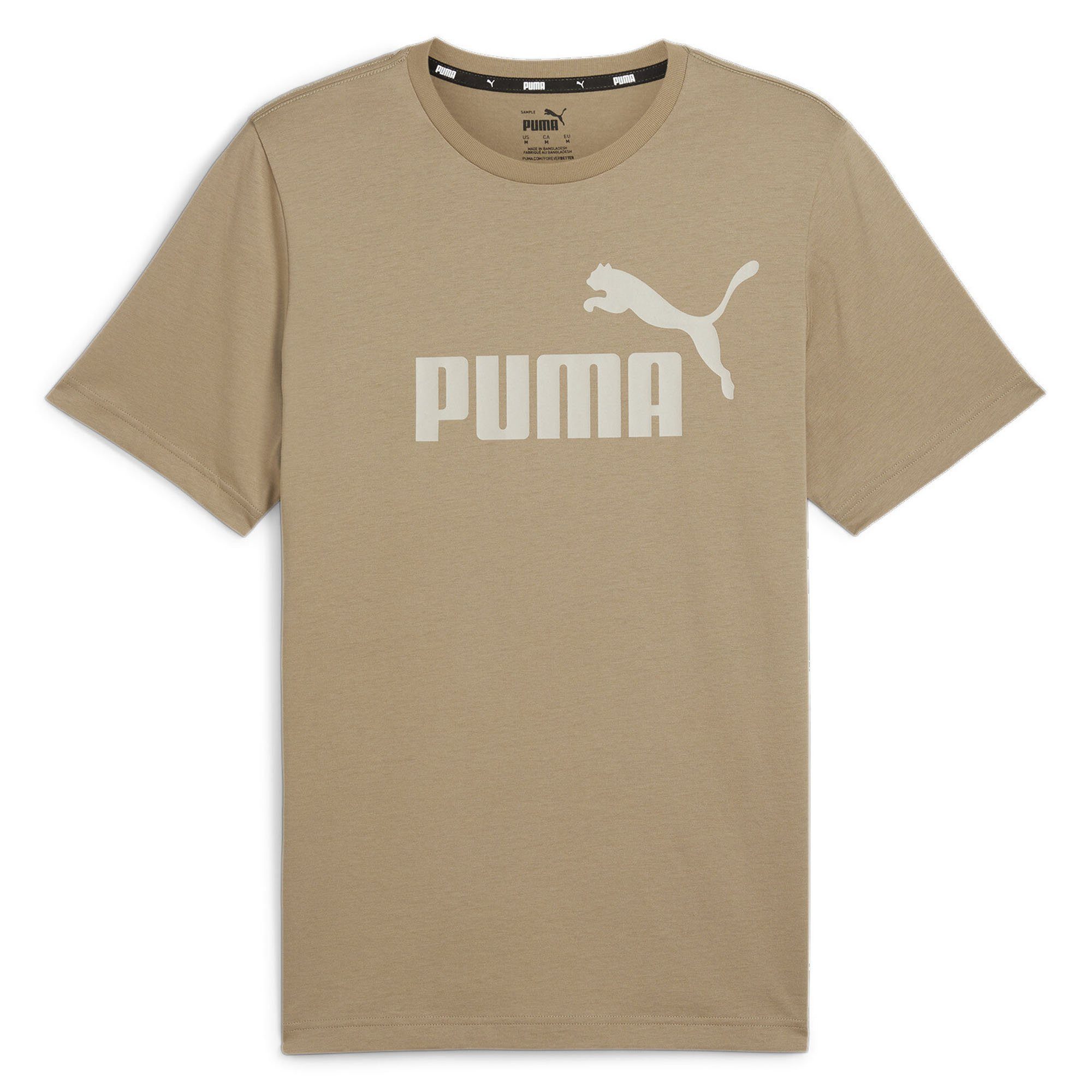 PUMA T-Shirt Herren T-Shirt 1er Pack Baumwolle ESS Logo Tee (Packung, 1er P günstig online kaufen