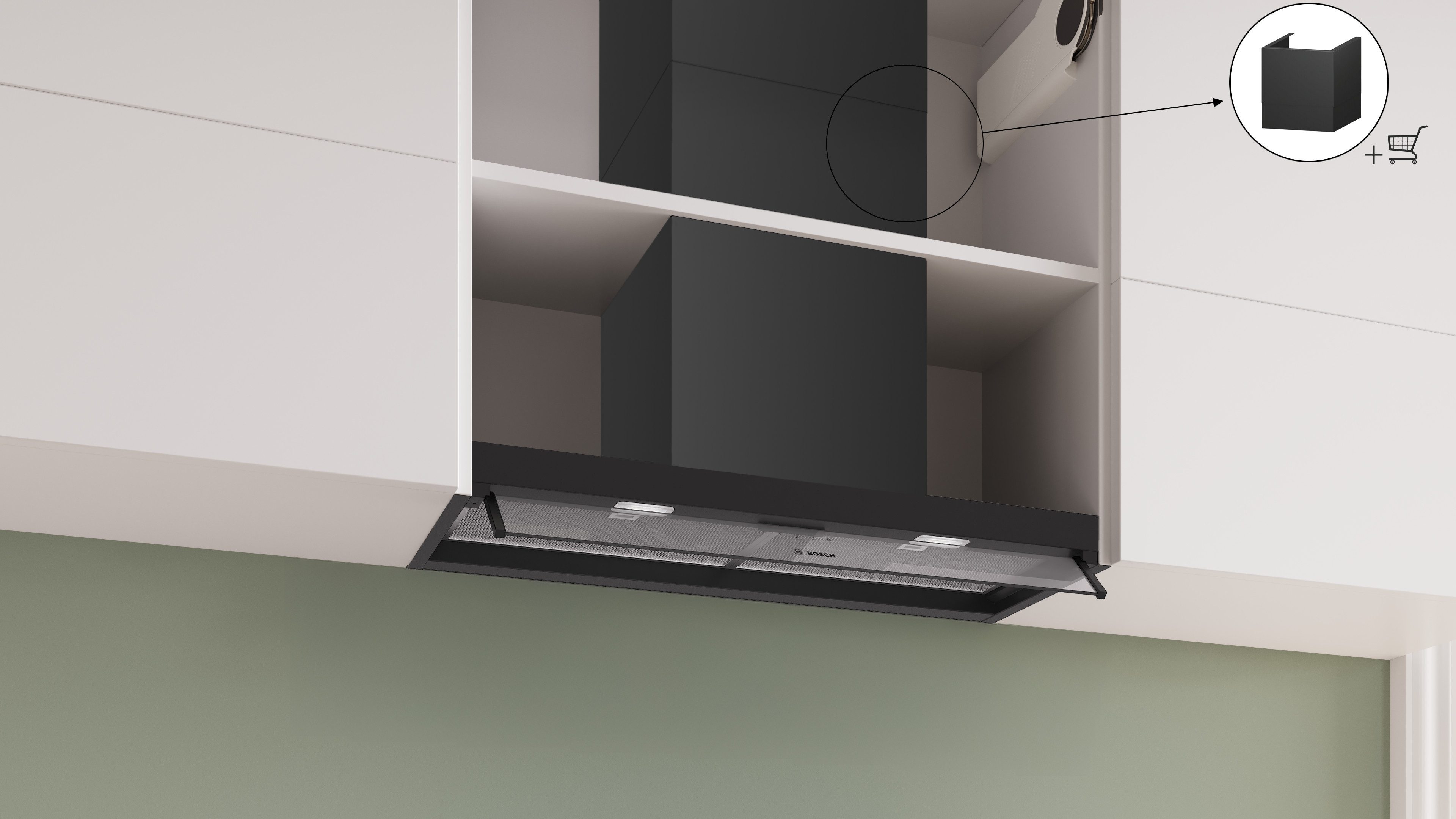 BOSCH Lüfterbaustein DBB85CC60 Serie Serie 4 DBB85CC60