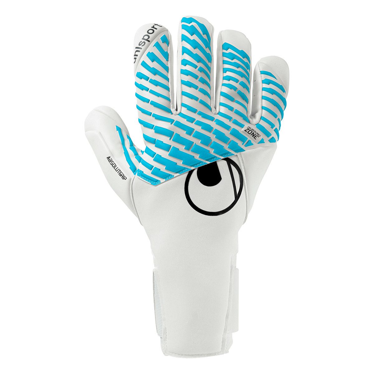 uhlsport Torwarthandschuhe Torwarthandschuhe FM Cybertec Absolutgrip HN (Paar, 1-St., mit Verschluss)