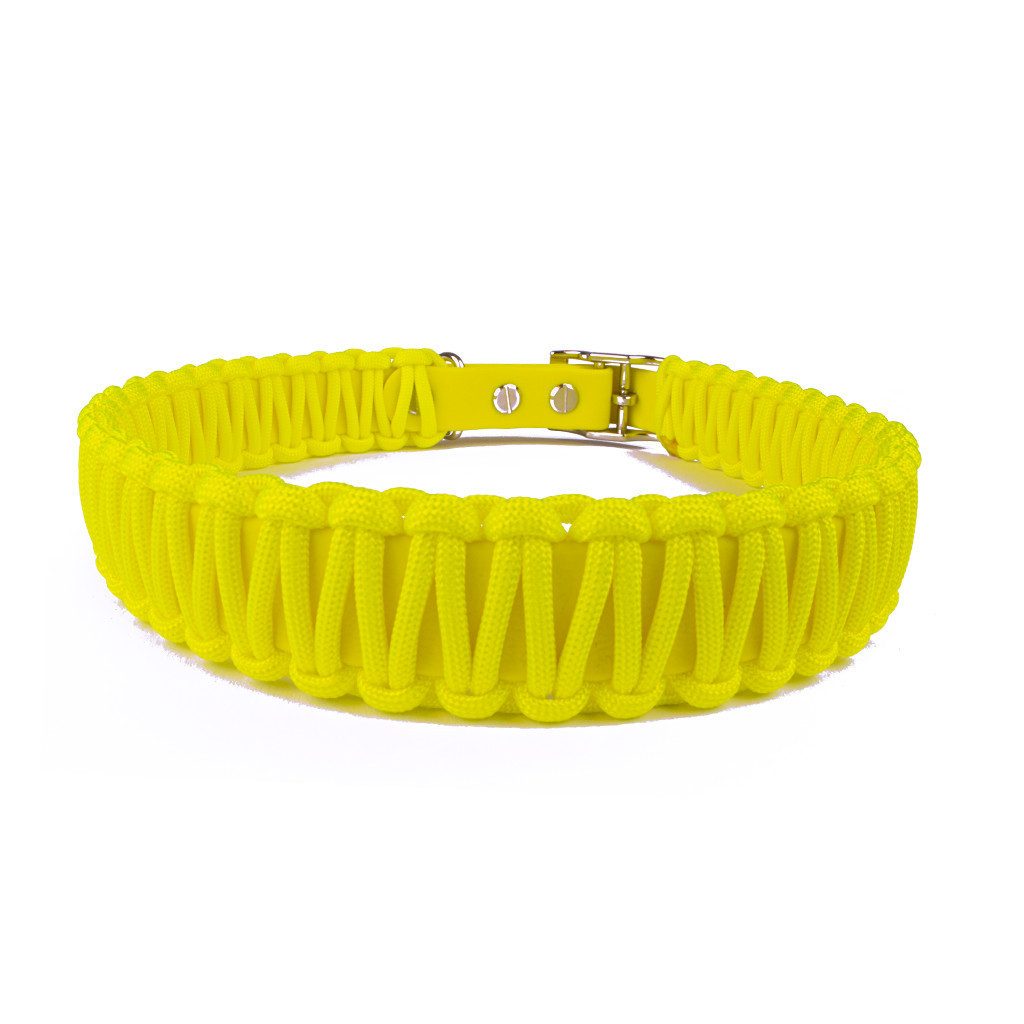 Tierluxe Hunde-Halsband Lori, Biothane Paracord, Handgemacht