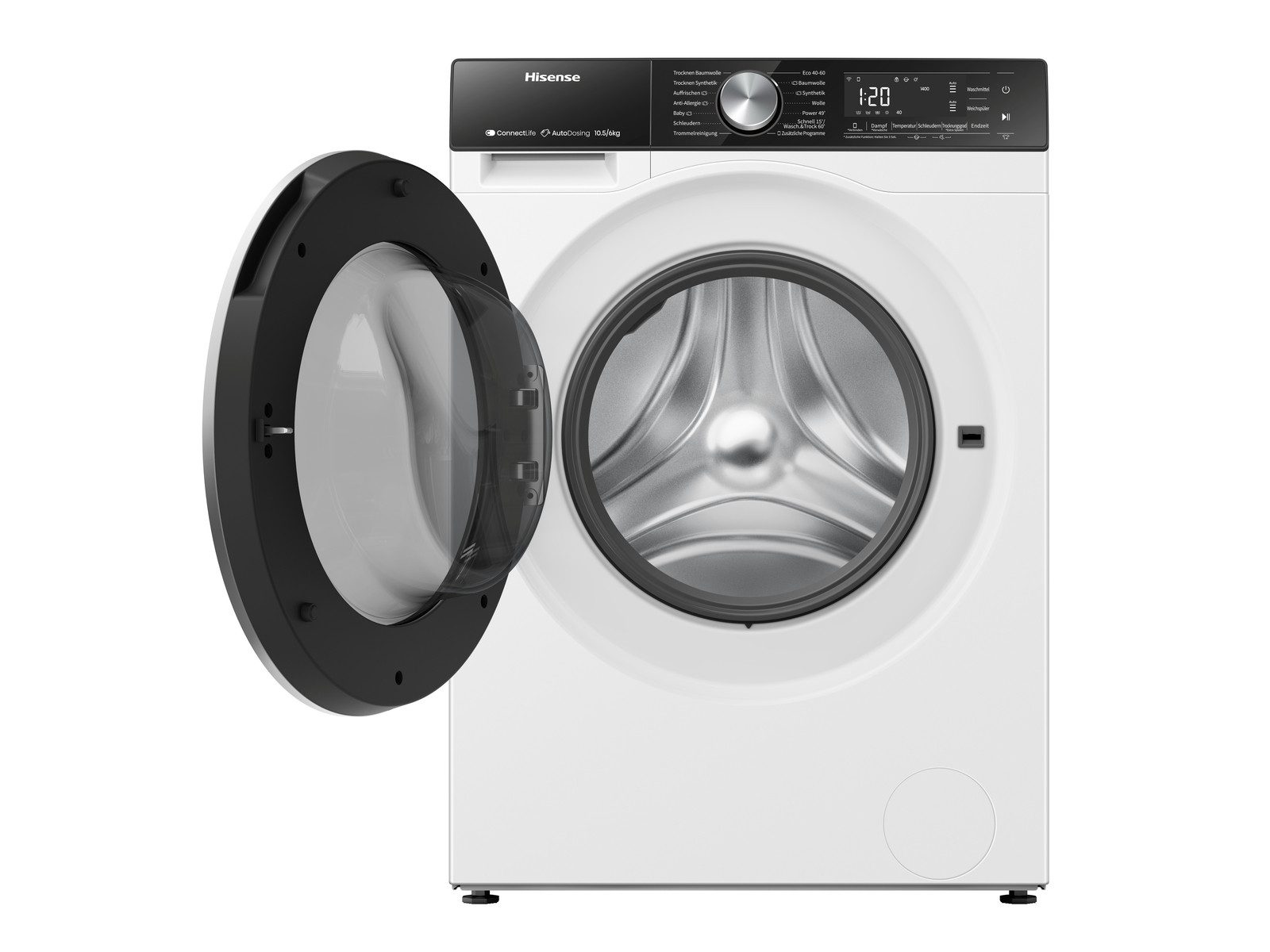 HISENSE Waschtrockner WD5S1045BW - toller Stauraum