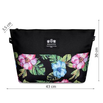 Sarcia.eu Kinderwagen-Tasche Blumen-Kinderwagentasche 43x30x3,5 cm Zagatto