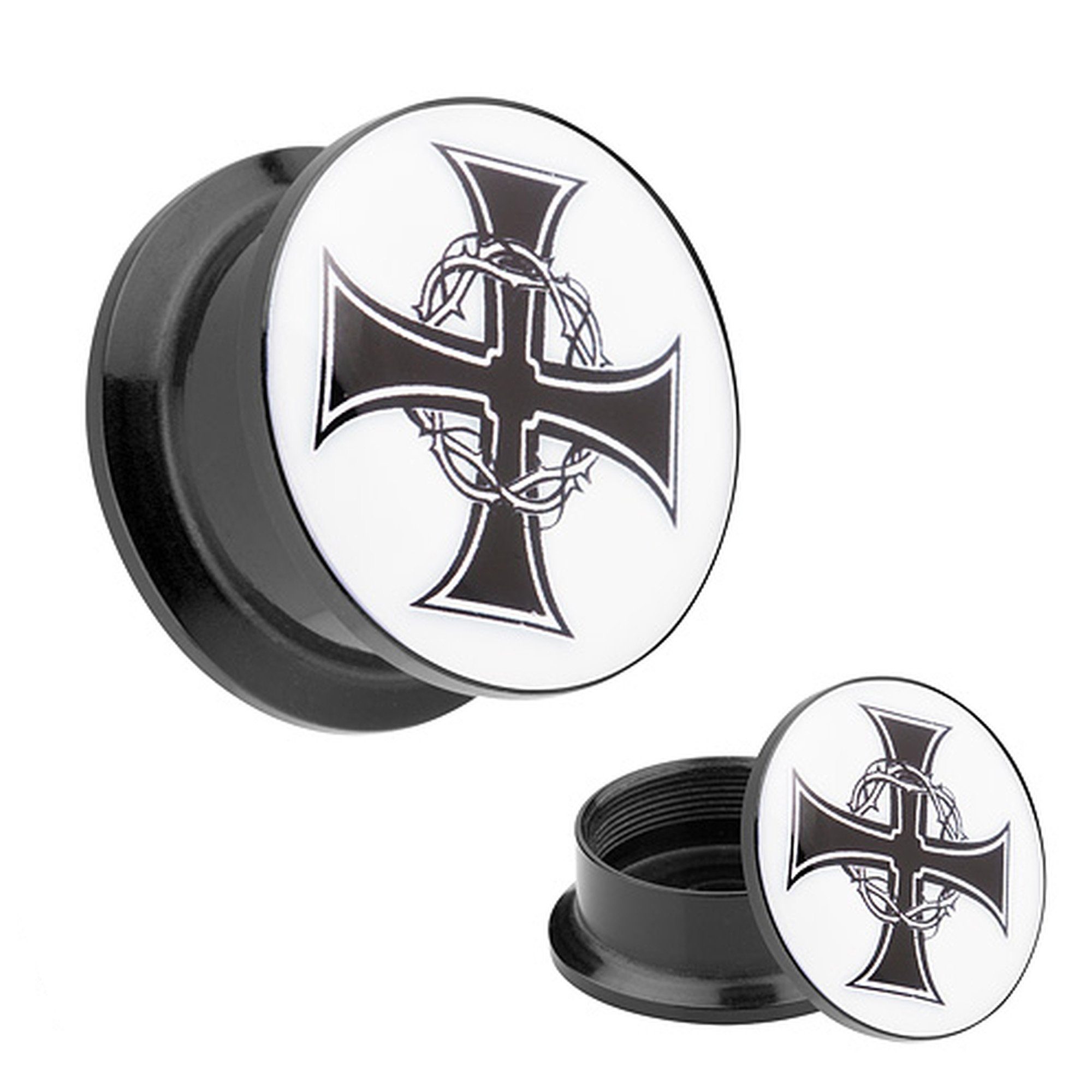 Taffstyle Plug Piercing Schraub Schraubverschluß Picture günstig online kaufen