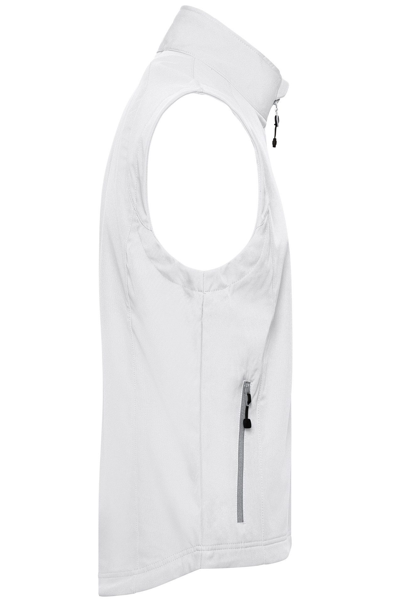 James & Nicholson Softshellweste Praktische Herren Weste aus elastischem SoftshellJN1022 wind- und wasserdicht – Bild 4 von 4